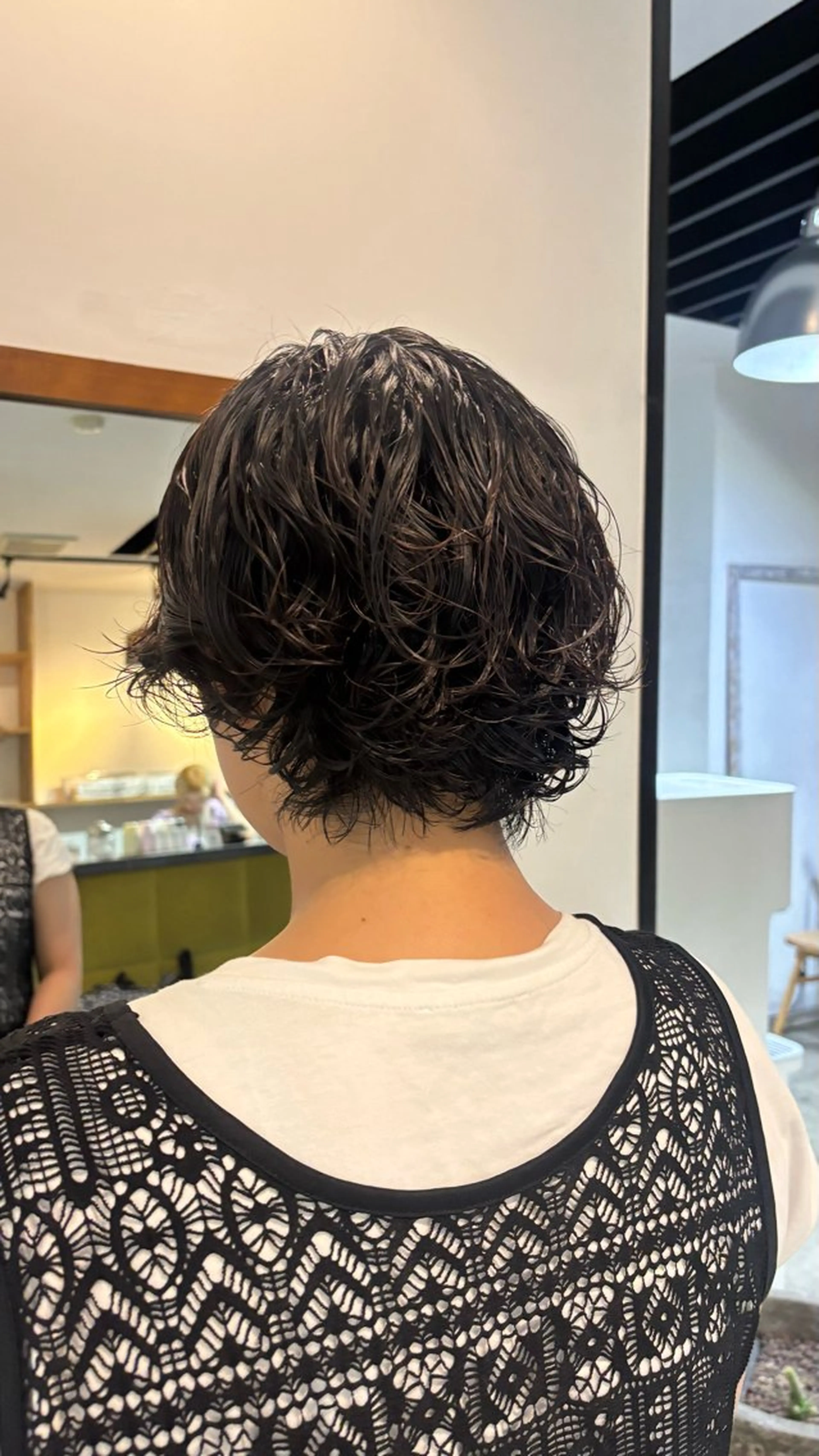 パーマ パーマ ひいろ パーマ/カットモデルのヘアスタイル