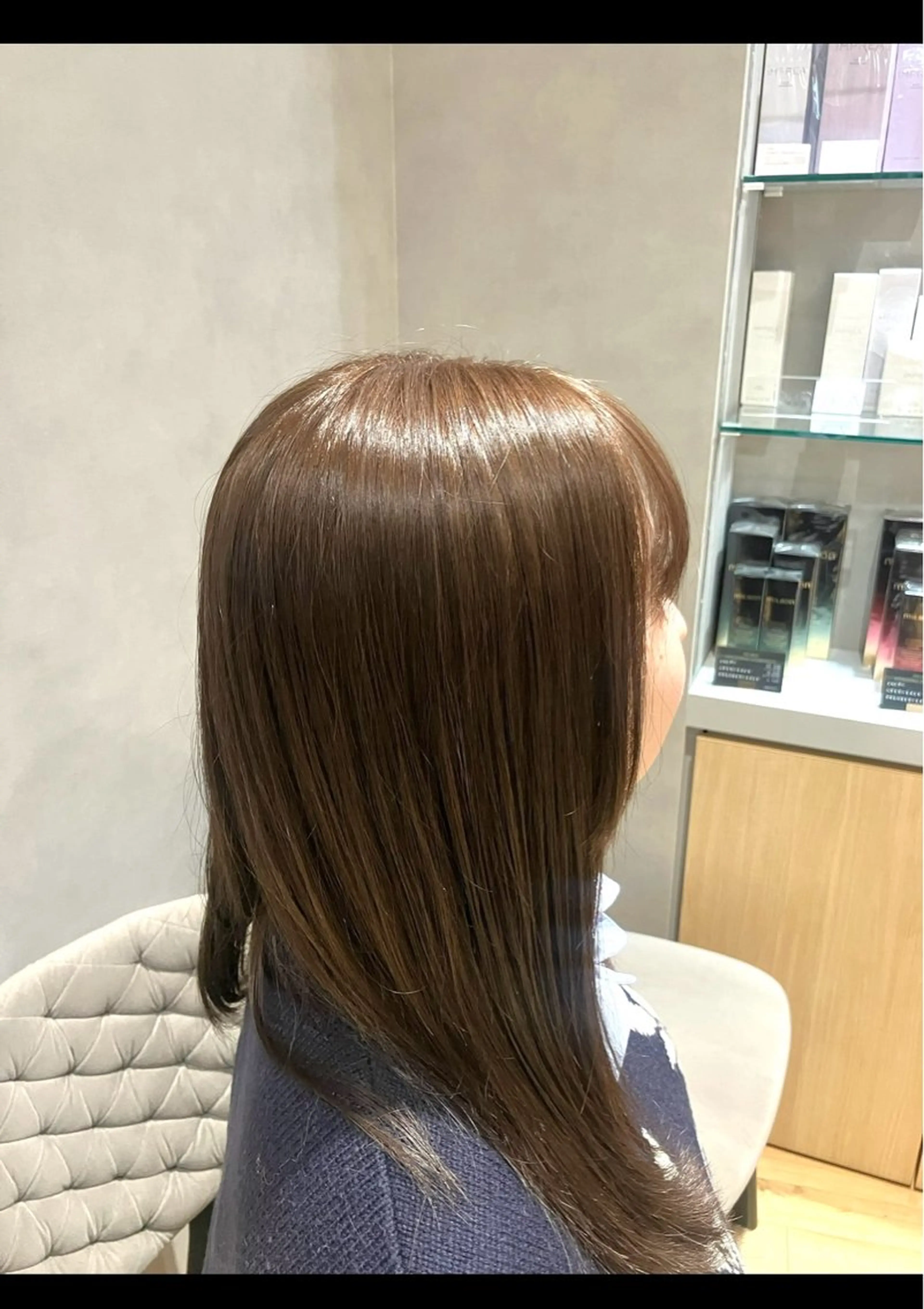 ロング カラー ベージュカラー ブラウンカラー ブラウンベージュ タケノウチ アユムのヘアスタイル