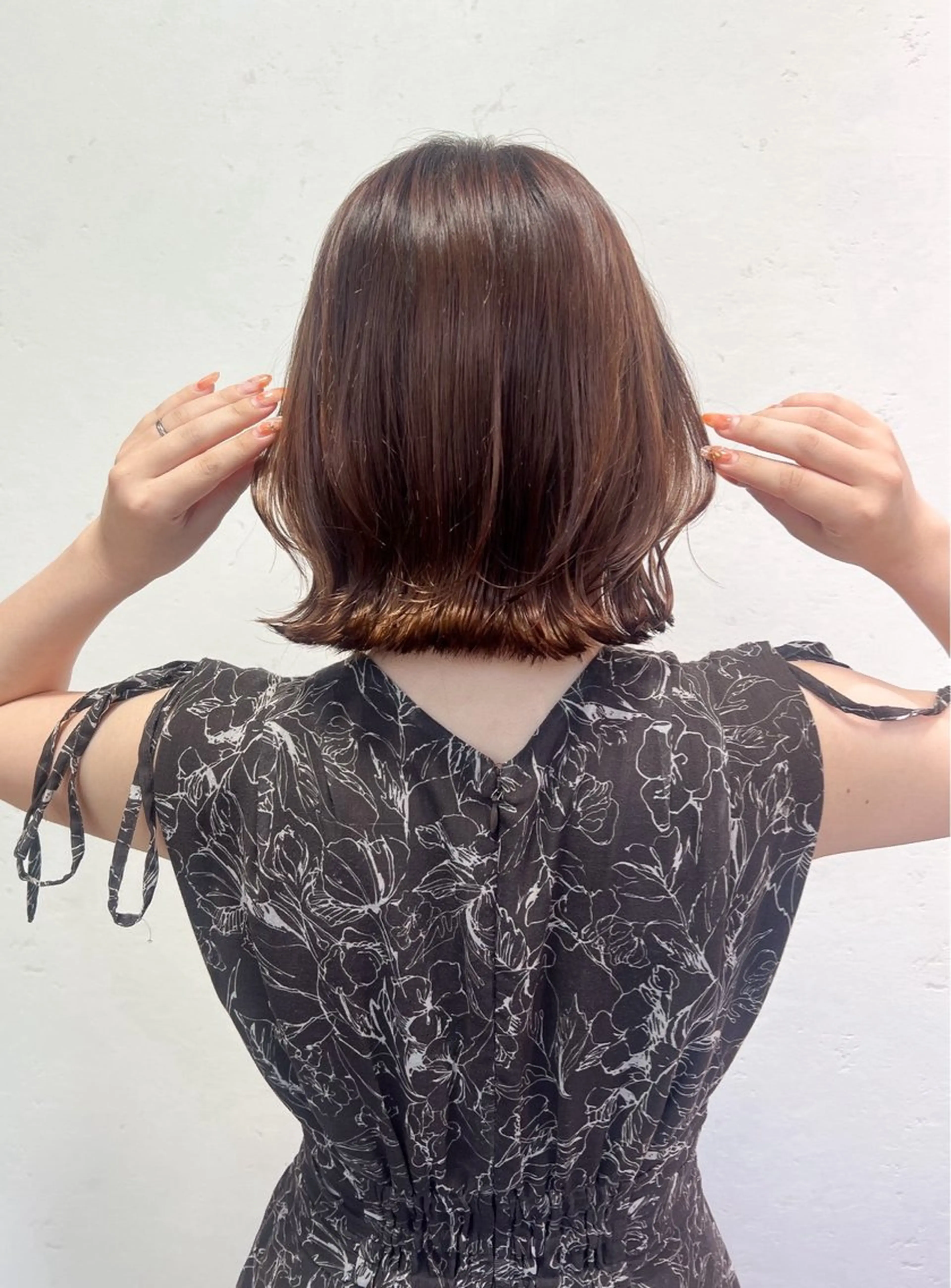 ミディアム yelm所属・🔥コテ巻き風 ボブパーマ🔥のヘアスタイル