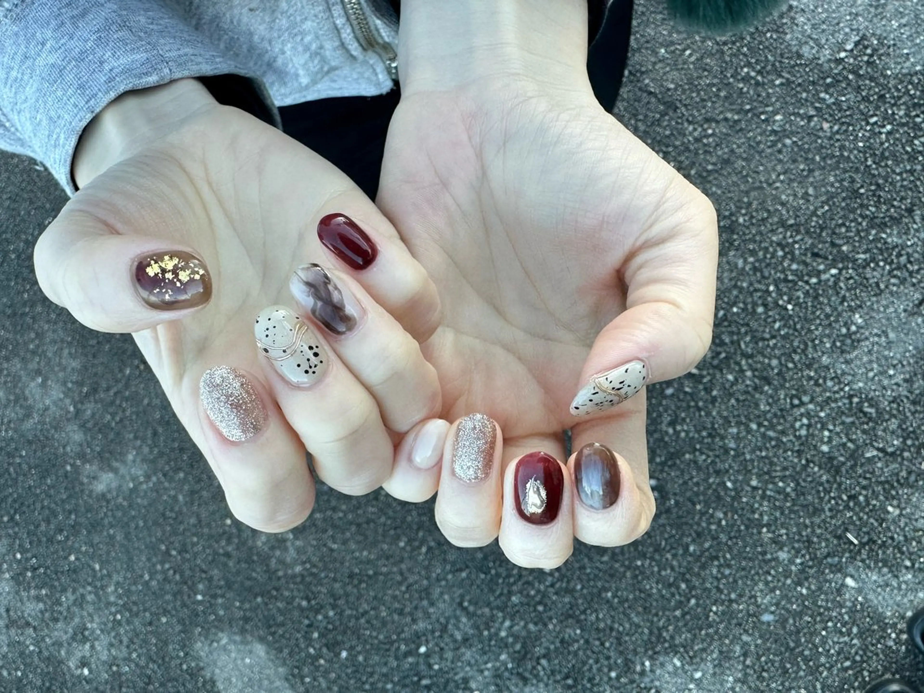 ネイル 持ち込み EN_NAIL 野中本店Ayakaのネイルデザイン