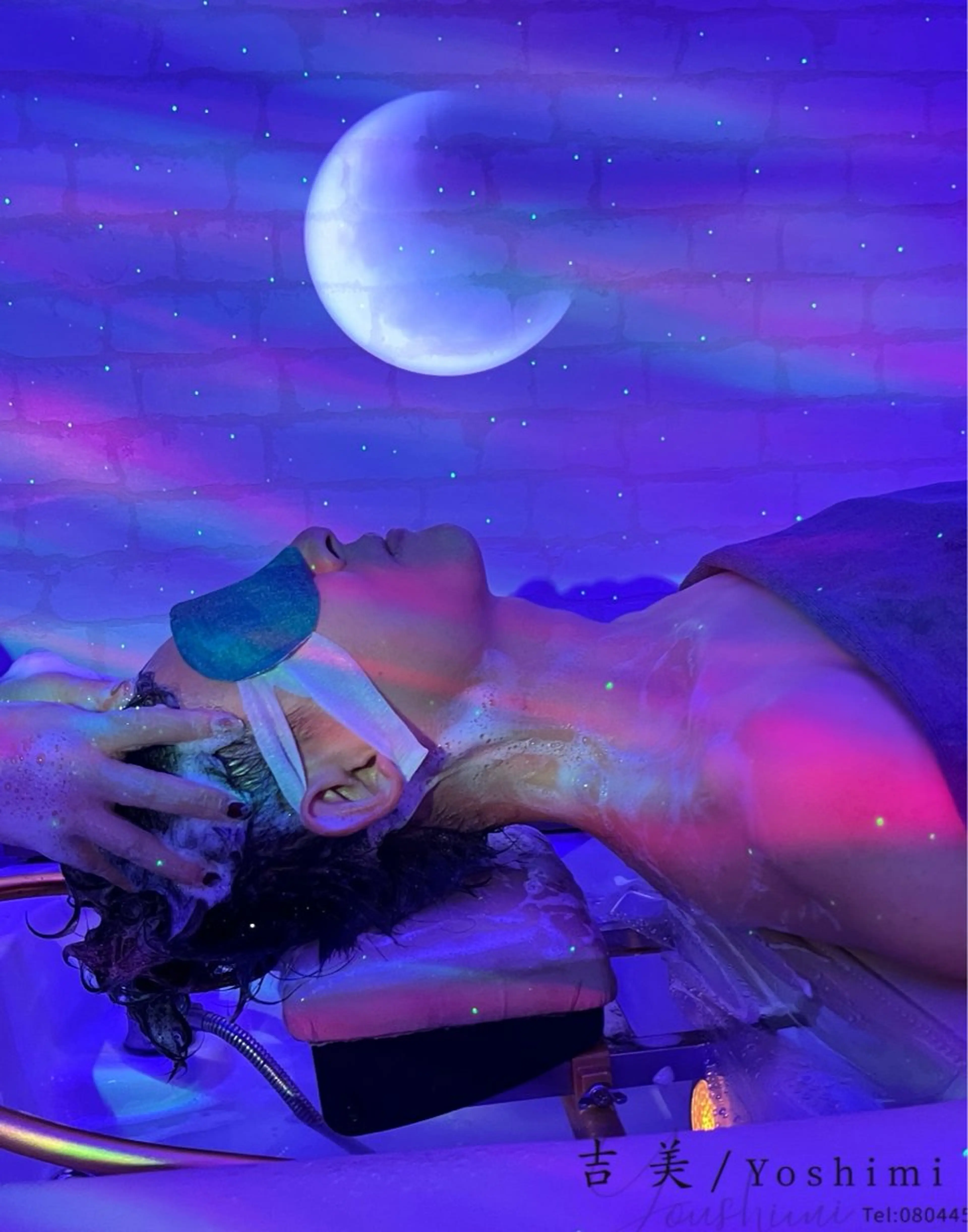 全身もみほぐし&ドライヘッドスパ(足湯付)強もみ60分(深夜料無し)の写真