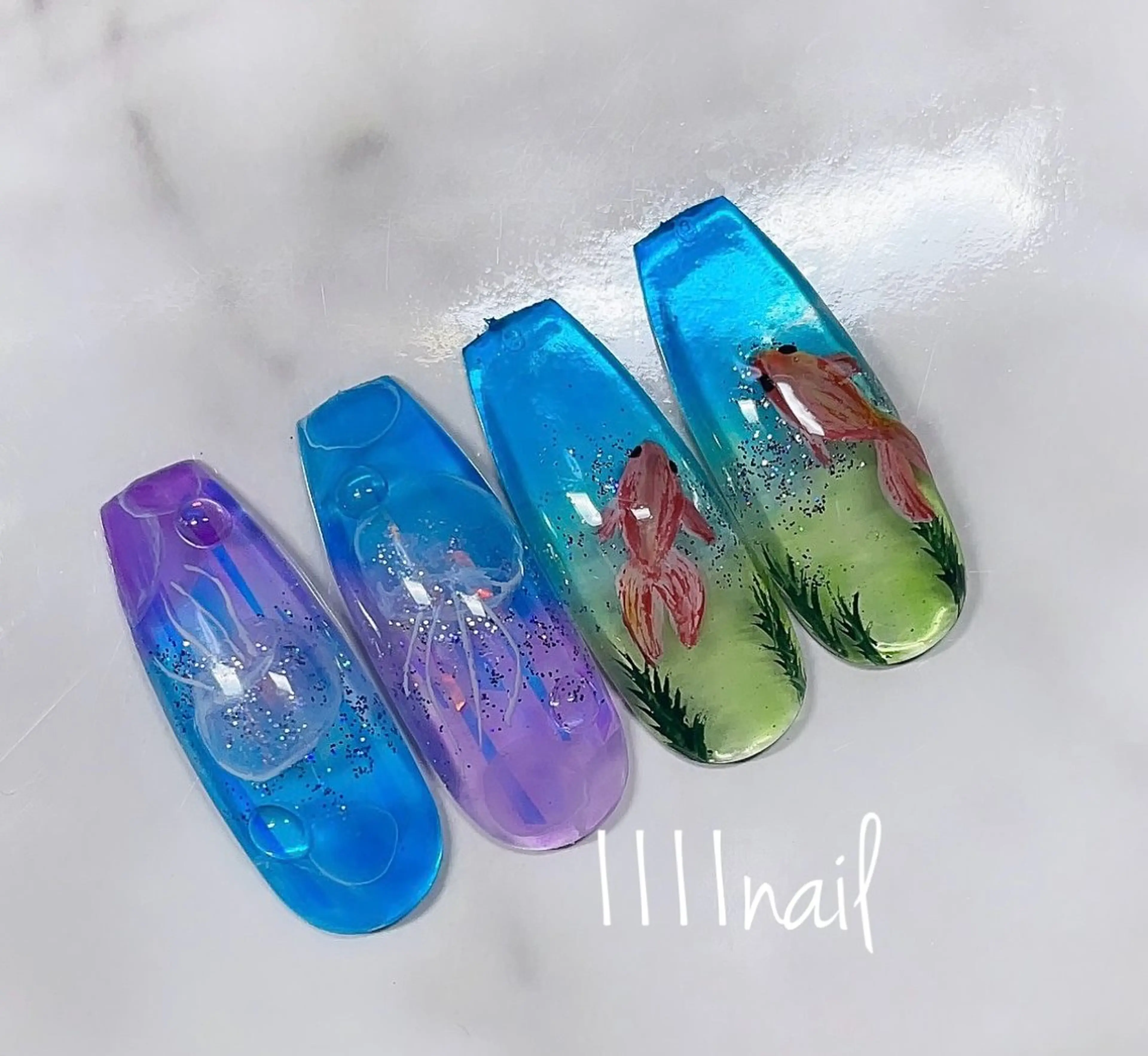 ネイル ハンドネイル 1111nail イチカワのネイルデザイン