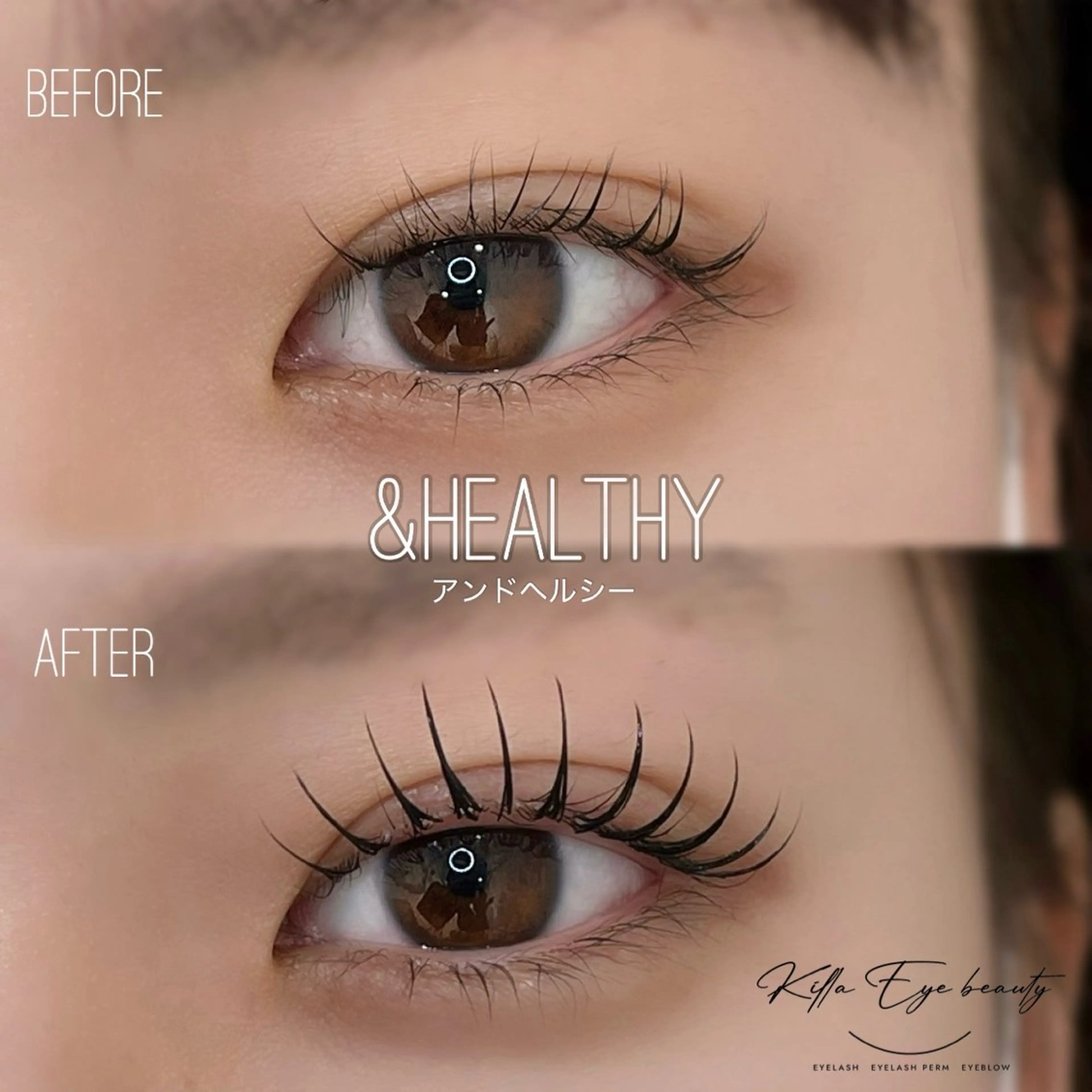 マツエク・マツパ killa eye beauty 八木のマツエク・マツパデザイン