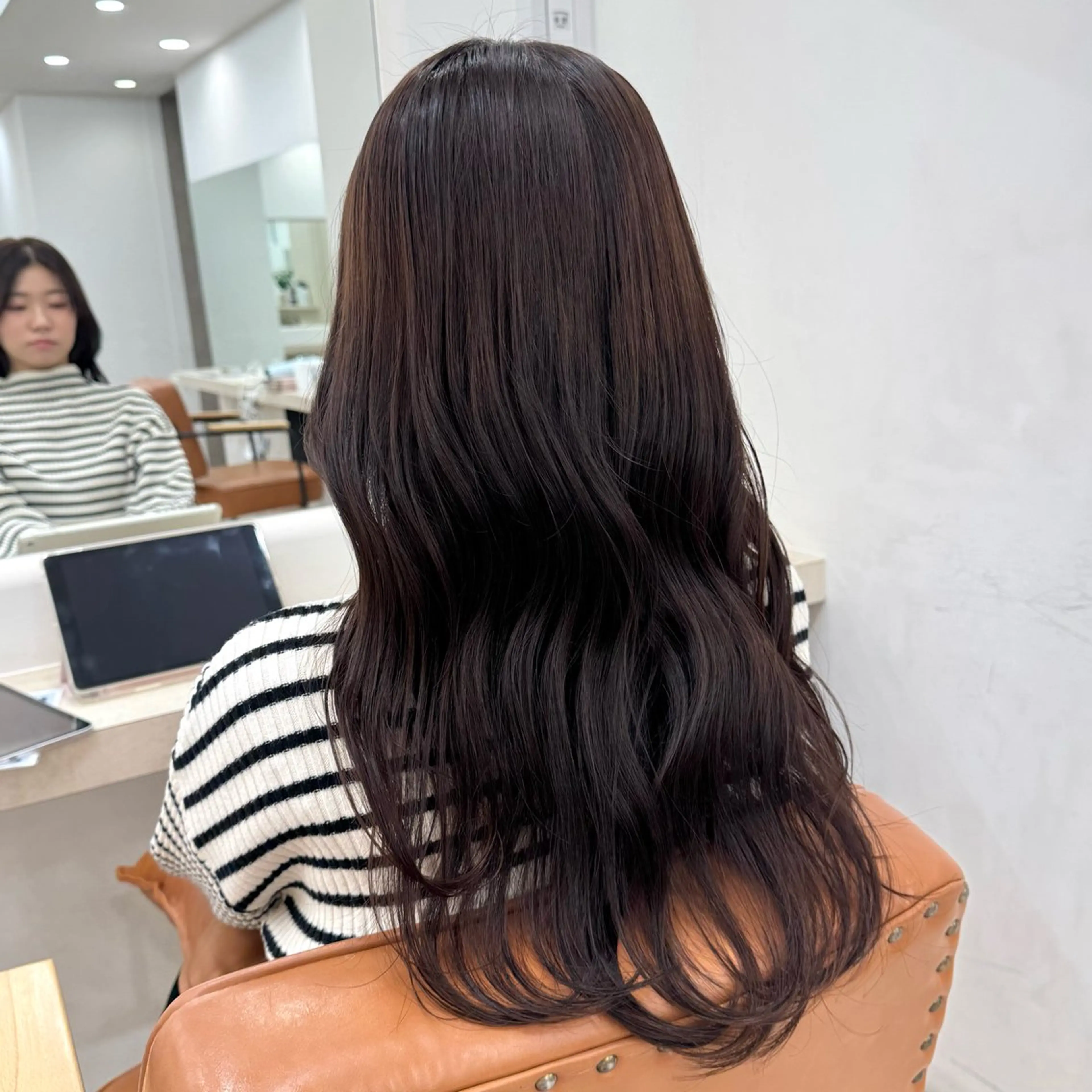 ロング カラー ヘアカラー トリートメント ‎‎りな‪🪽カット /透明感･暖色カラーのヘアスタイル