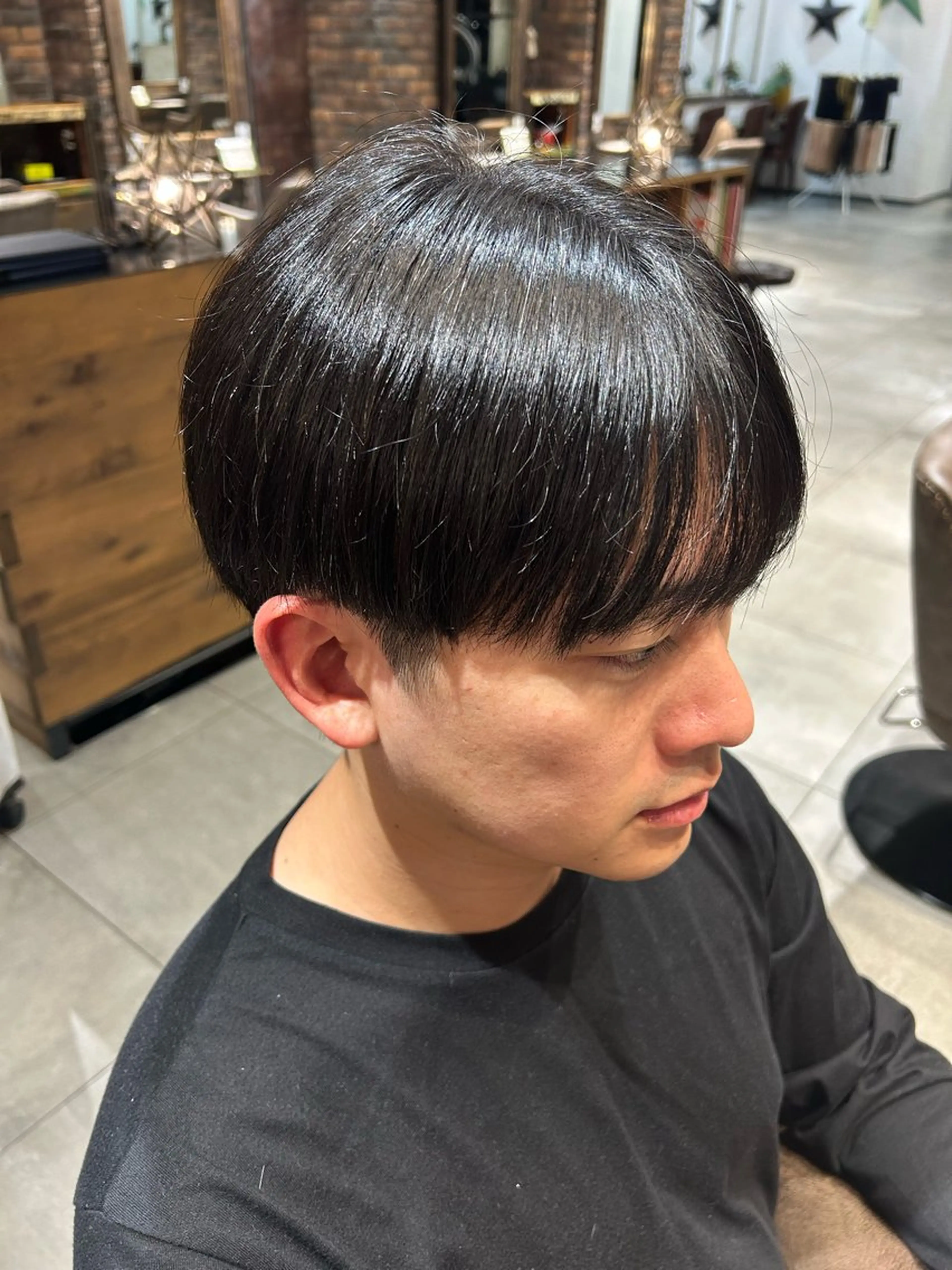 メンズ 寒河江 真希のヘアスタイル