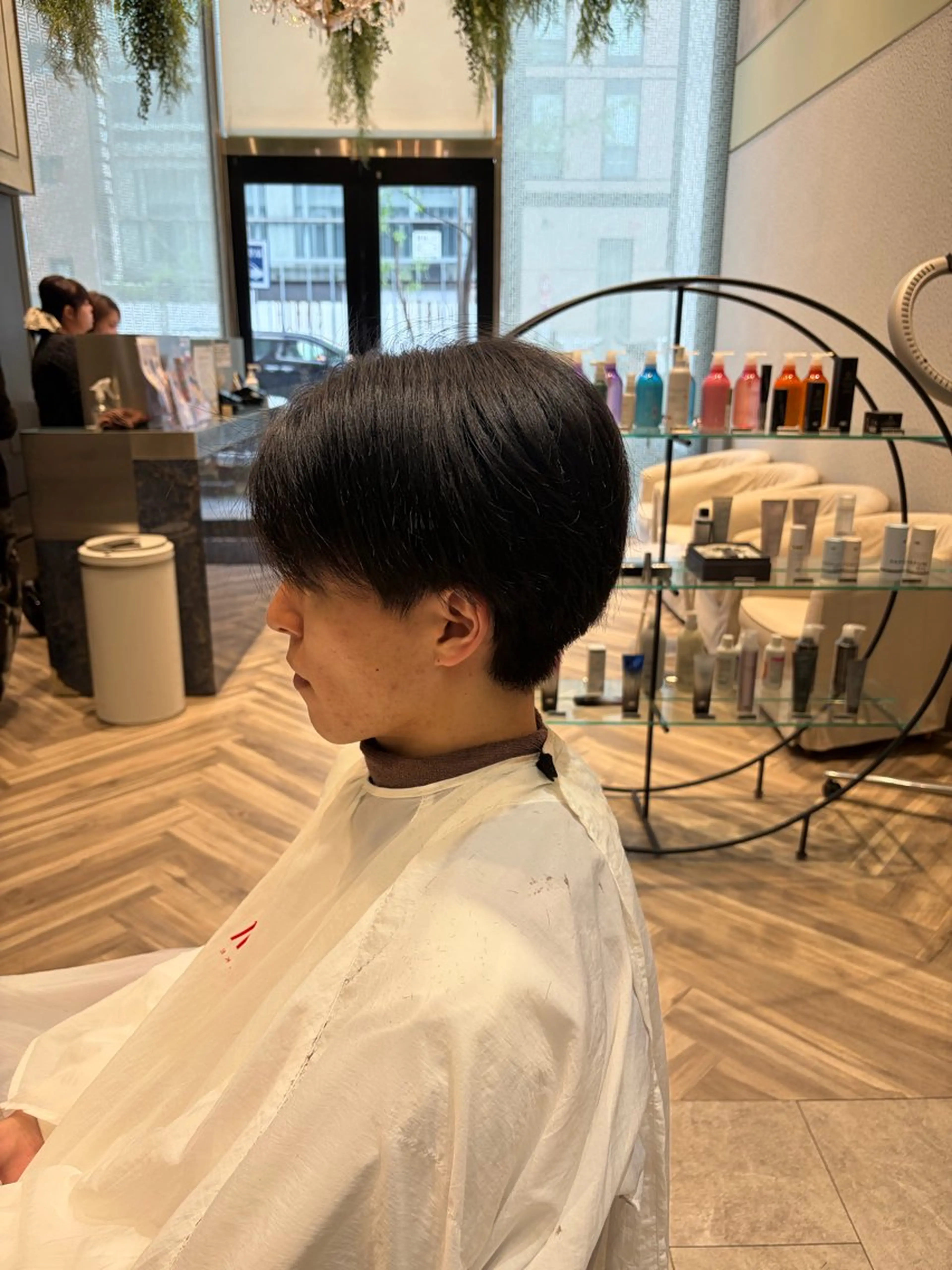メンズ earth銀座 青山🩵のヘアスタイル
