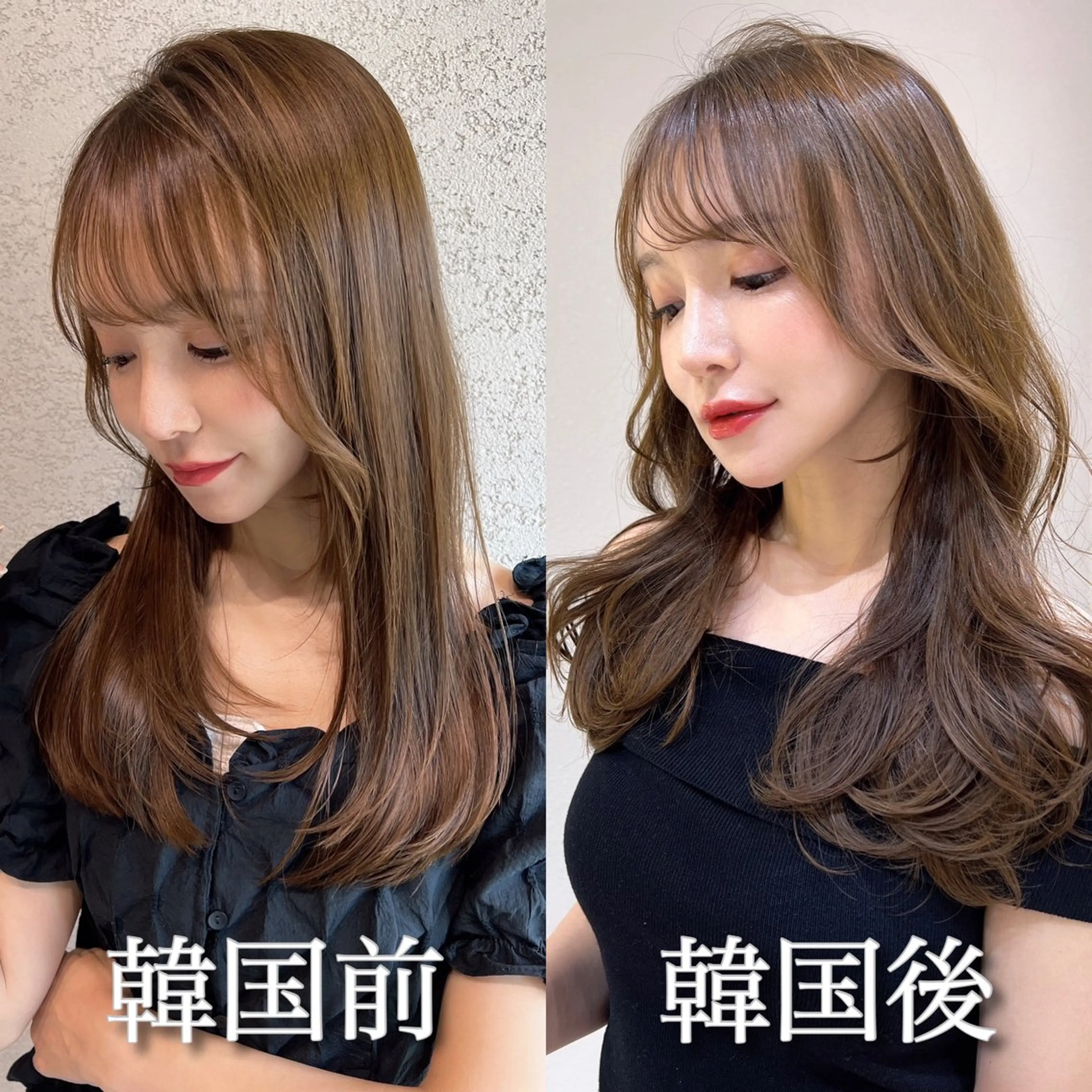 ロング カラー カット ヘアカラー トリートメント レイヤーカット/ 顔周り 五島巨幹のヘアスタイル