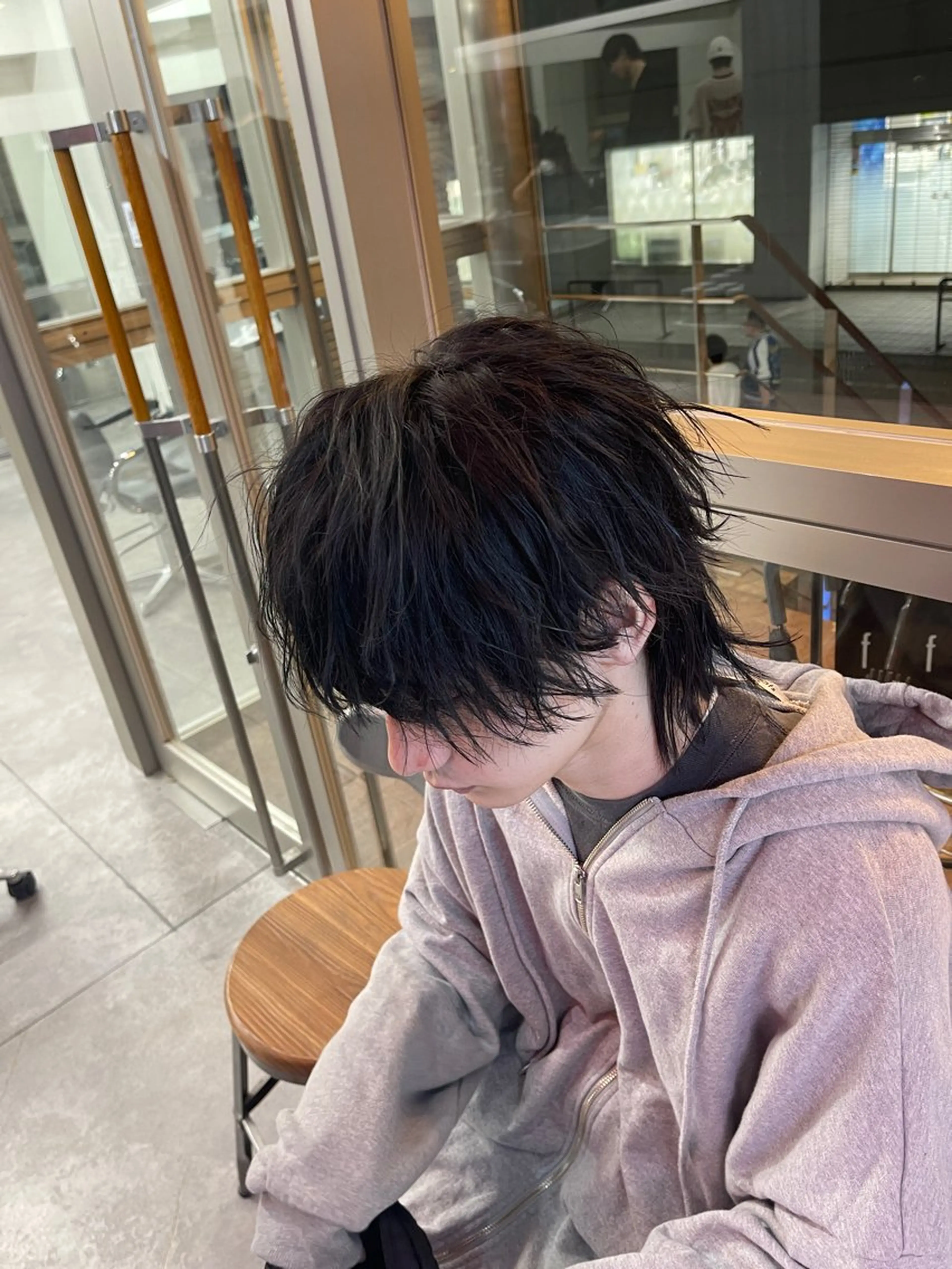 パーマ メンズ メンズブリーチ メンズパーマ メンズパーマ専門 /縦落ち/渋谷駅近のヘアスタイル