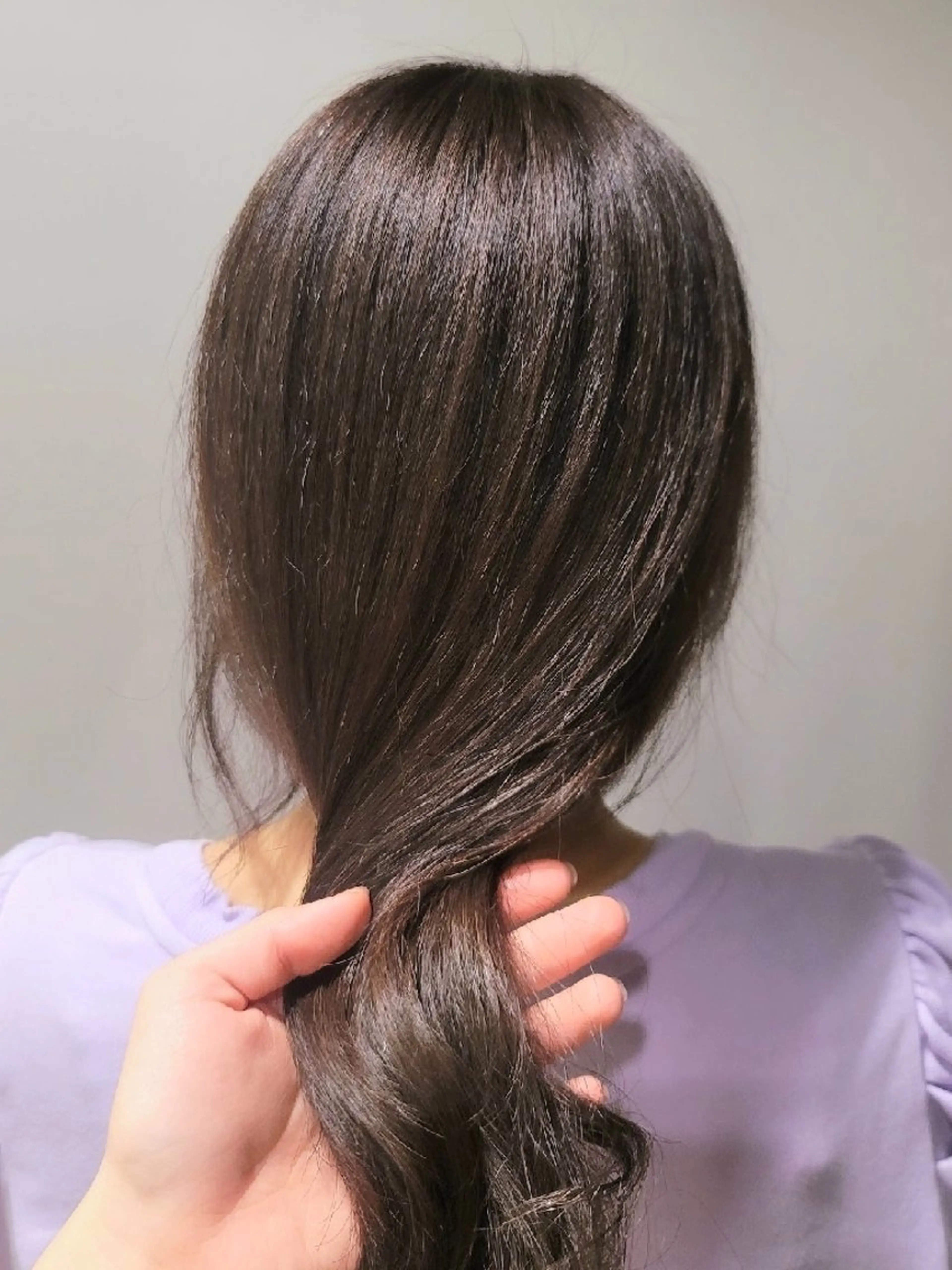 ロング カラー ハイライトカラー ハイライト カットモデル/ セット/宮里心香のヘアスタイル