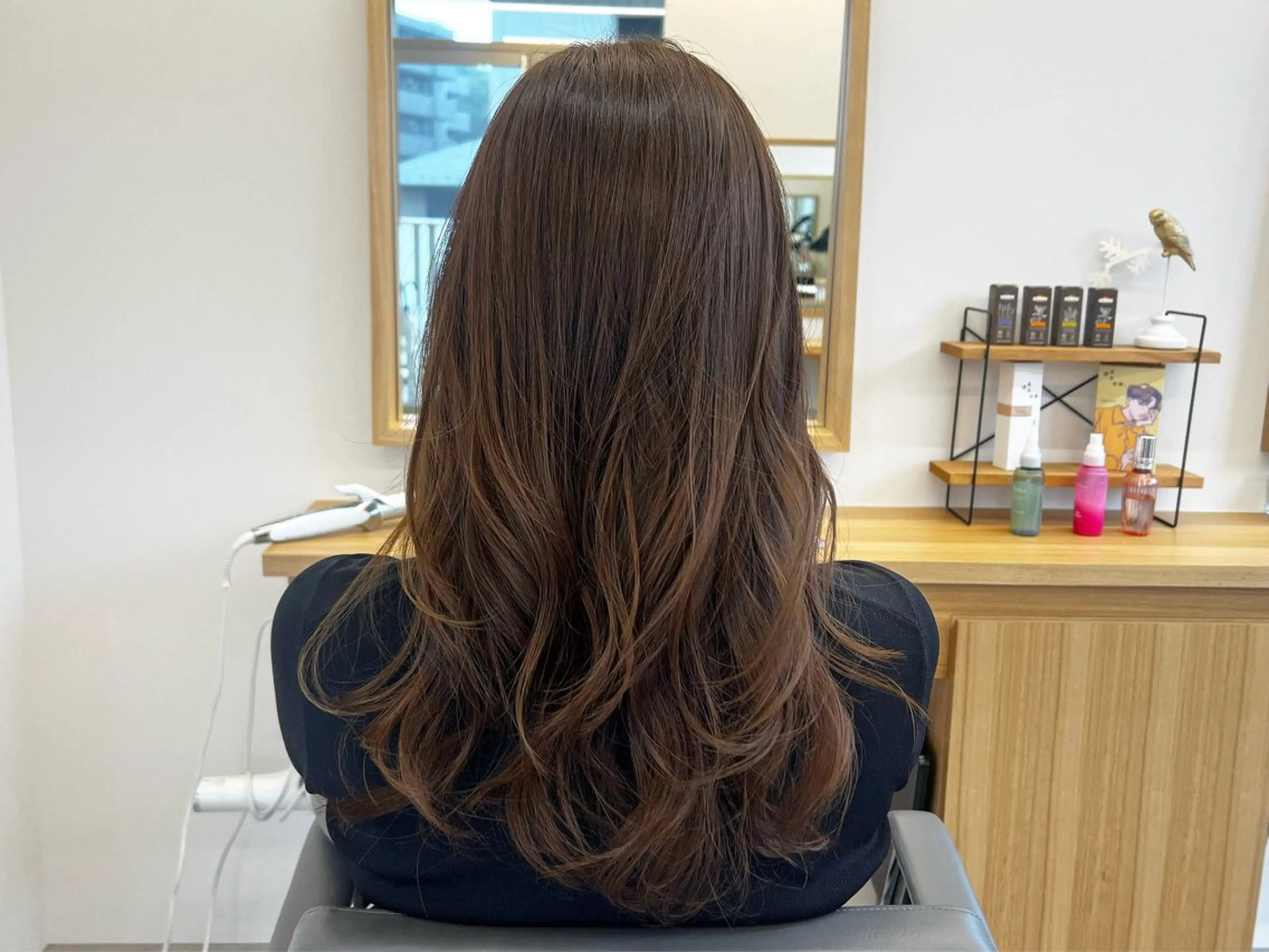 ロング カラー Ore🫧タナカマヤ /柔らかい質感カラーのヘアスタイル