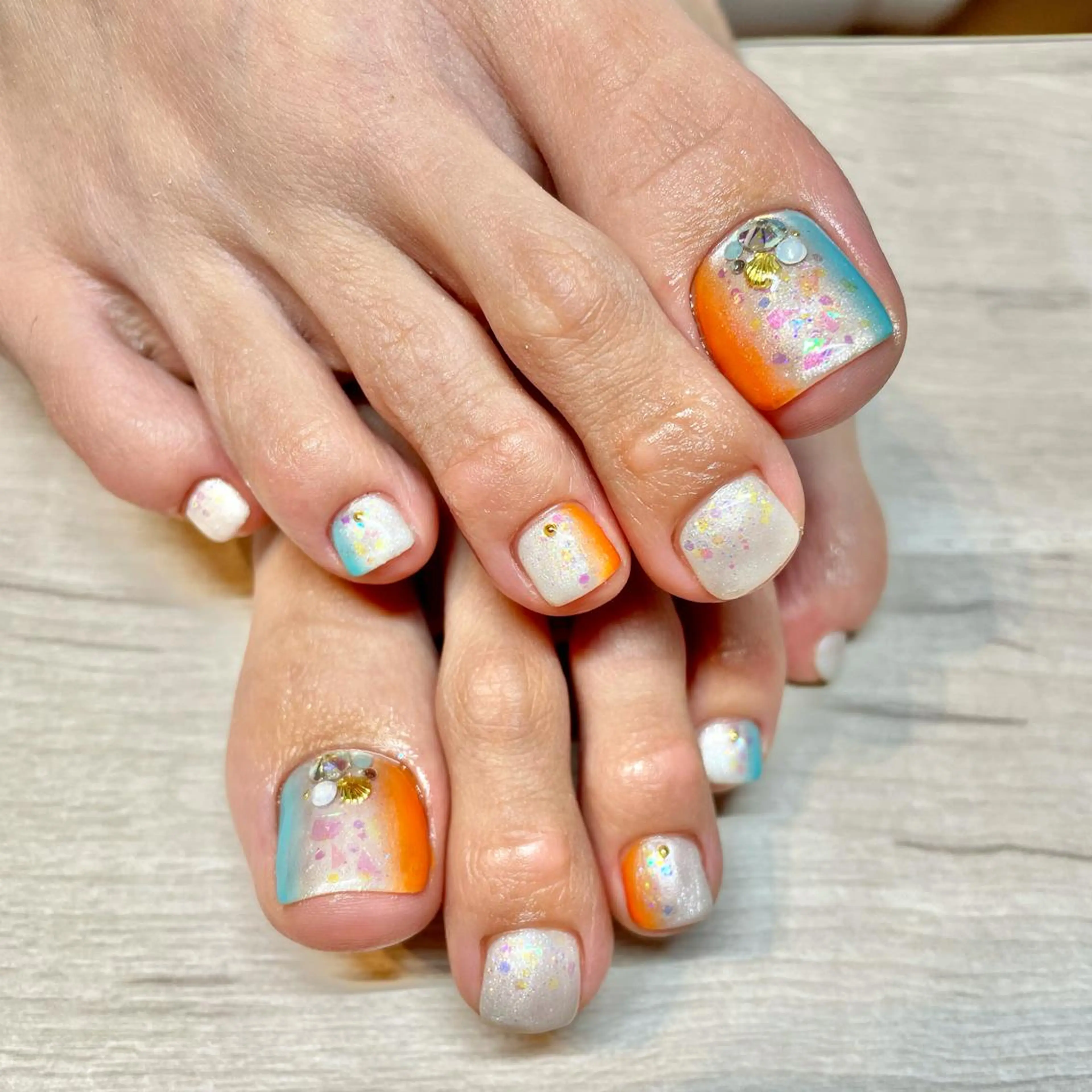 ネイル フットネイル Tocowaka マエダのネイルデザイン