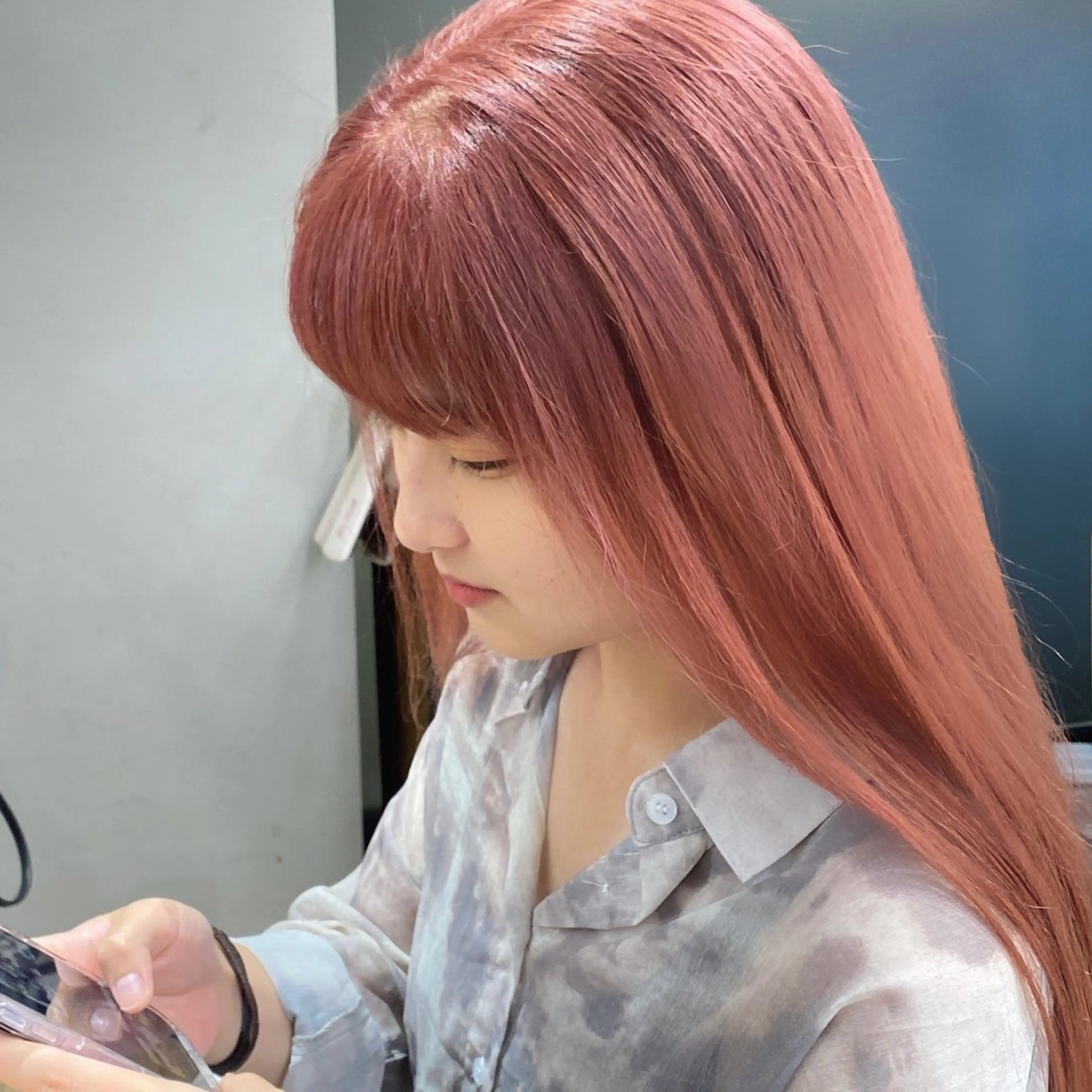 ロング カラー カット ヘアカラー トリートメント noa/ 渋谷のヘアスタイル