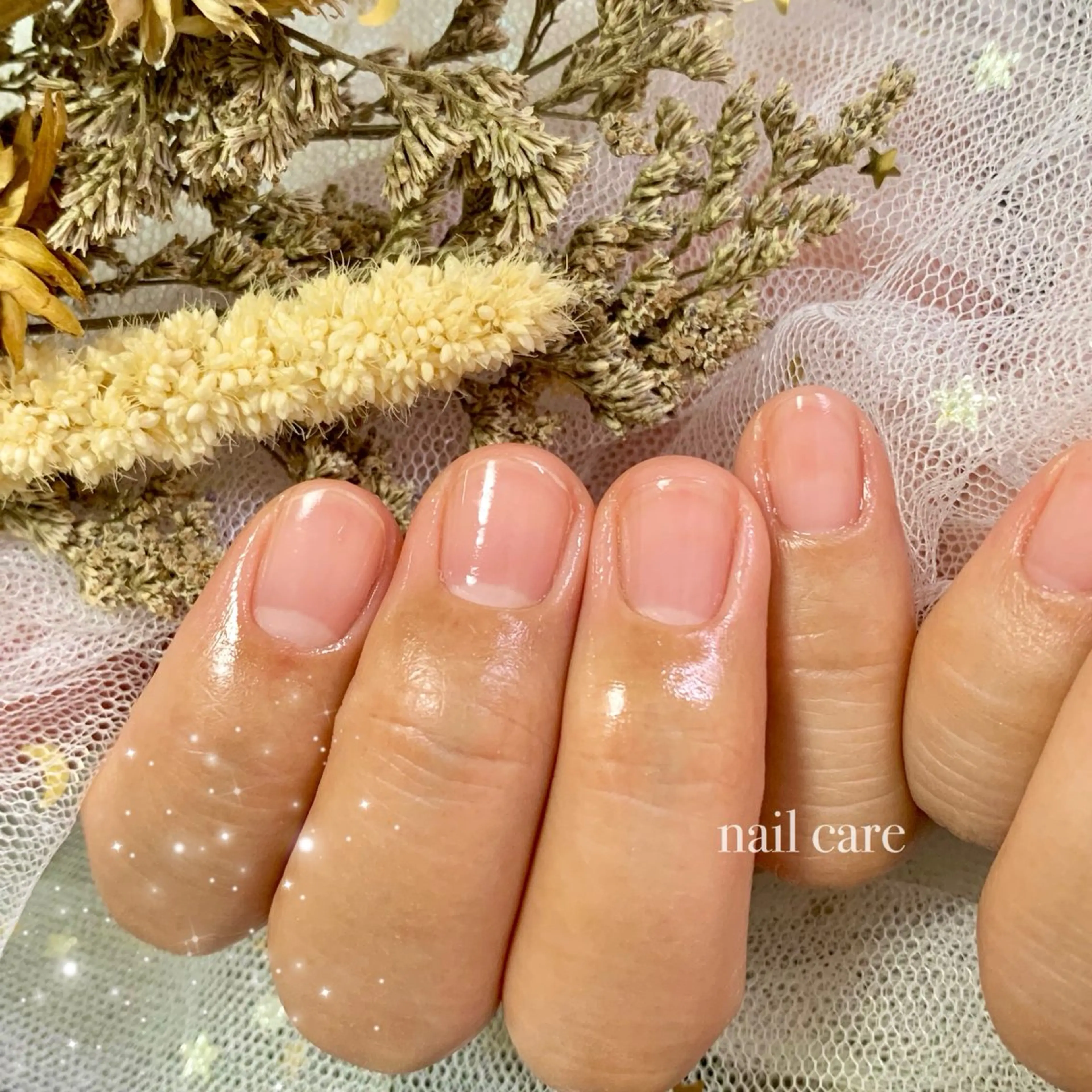ネイルケアのみ お爪の集中補修保湿 NAIL PLEX【ネイルプレックス】付き‼️の写真