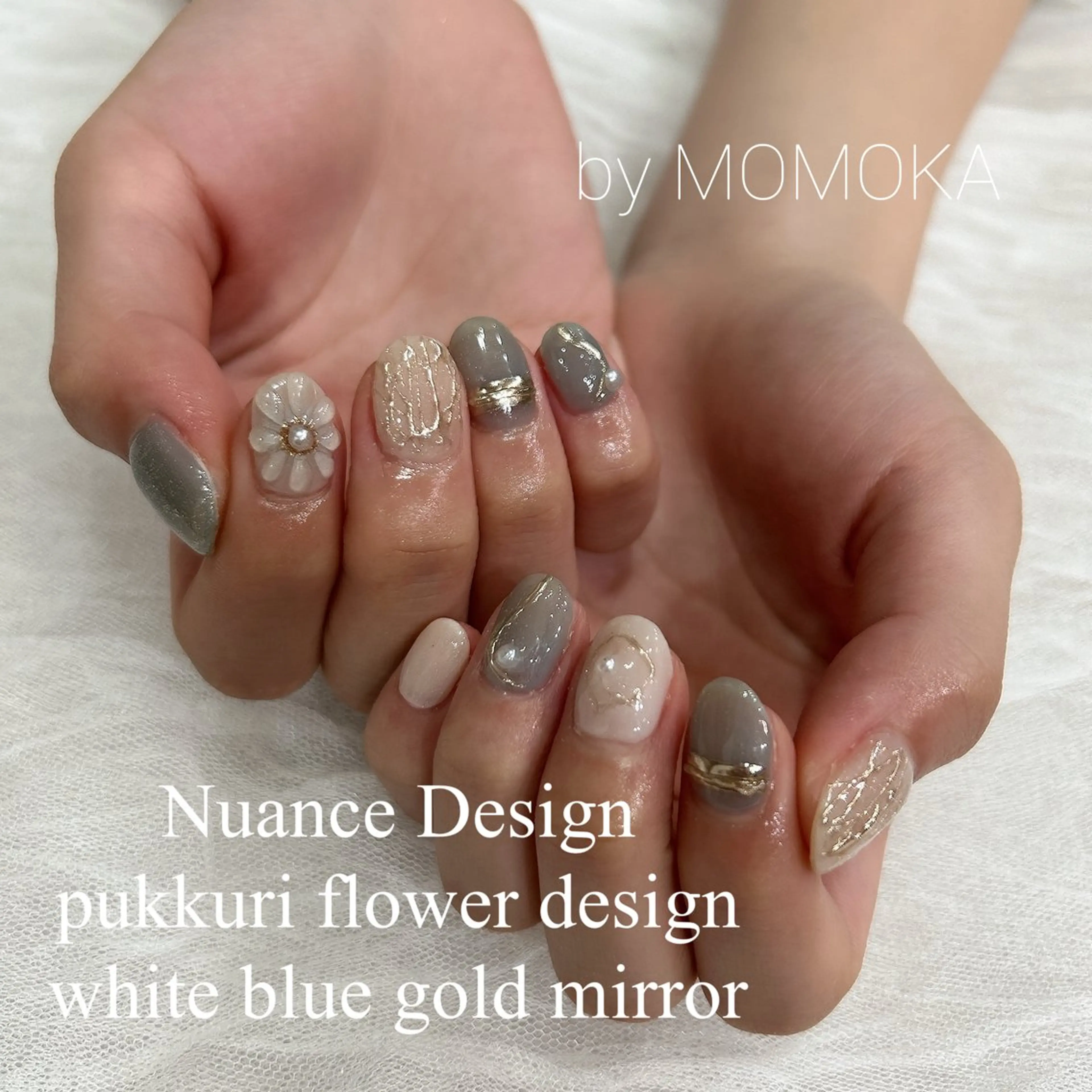 ネイル ニュアンスネイル ハンドネイル momoka_nails所属・Momo nailsalonのネイルデザイン
