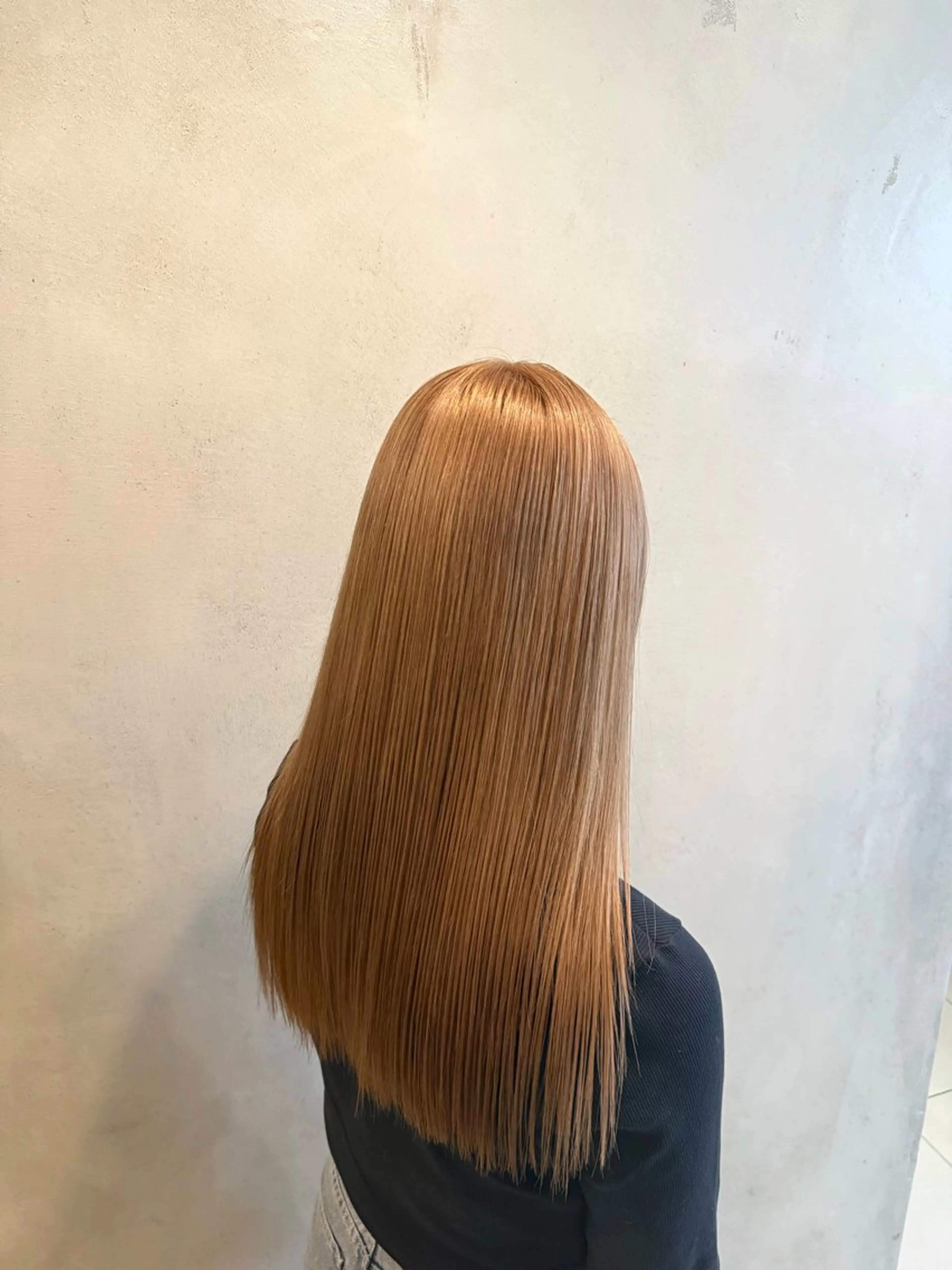 セミロング カラー ヘアカラー 久村 泰生のヘアスタイル
