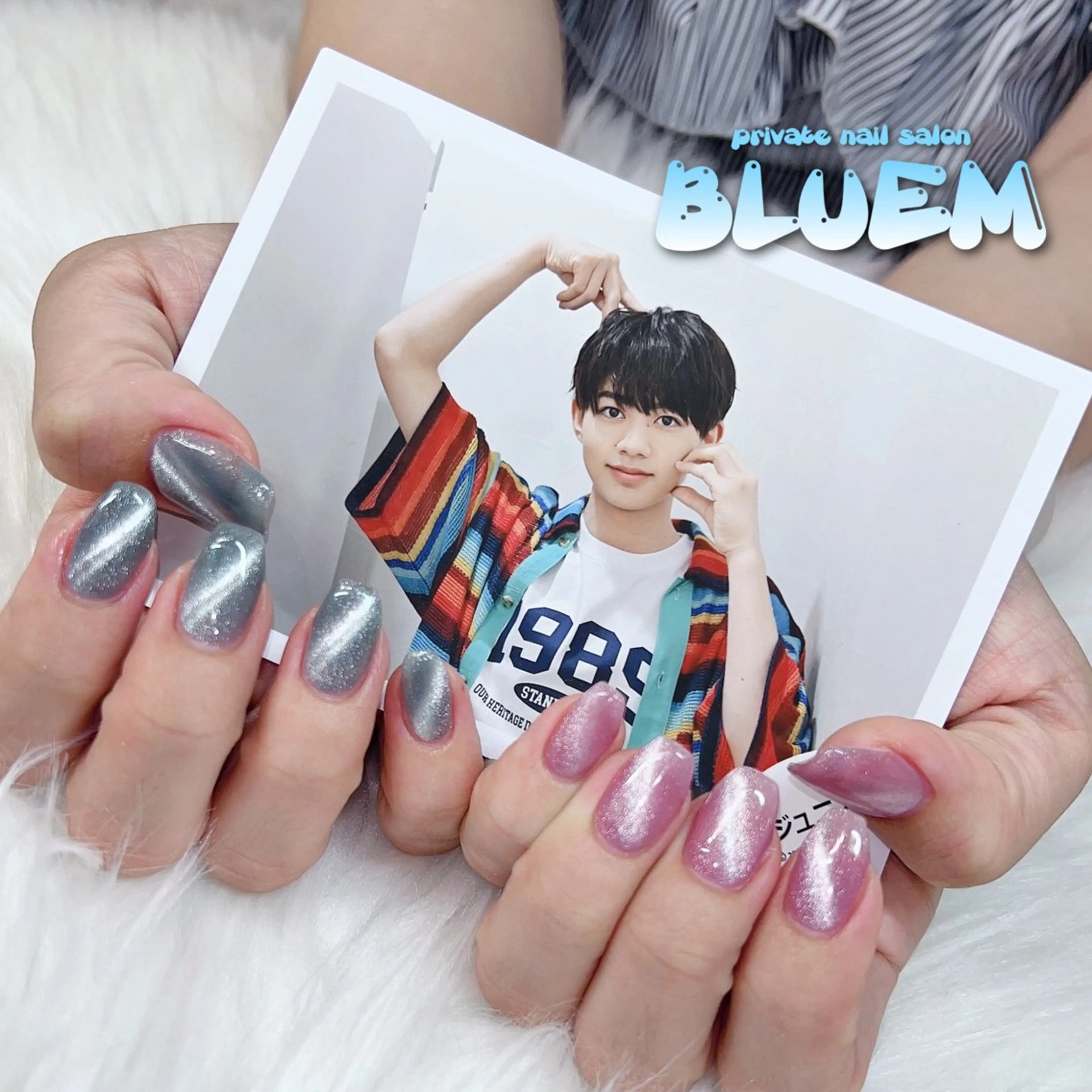 ネイル ハンドネイル BLUEM なな🐶のネイルデザイン