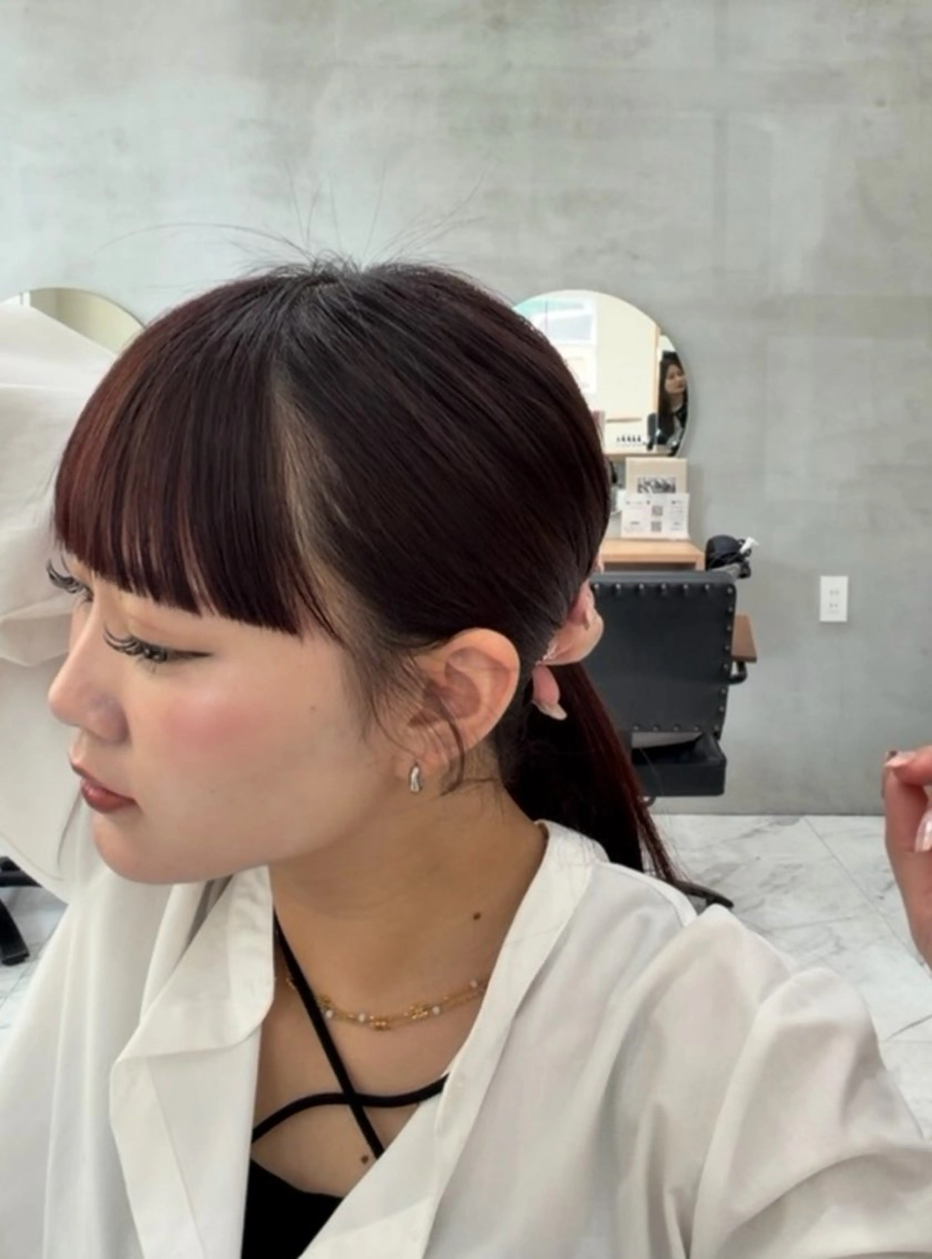 🩰前髪カット➕もみあげカット🩰の写真