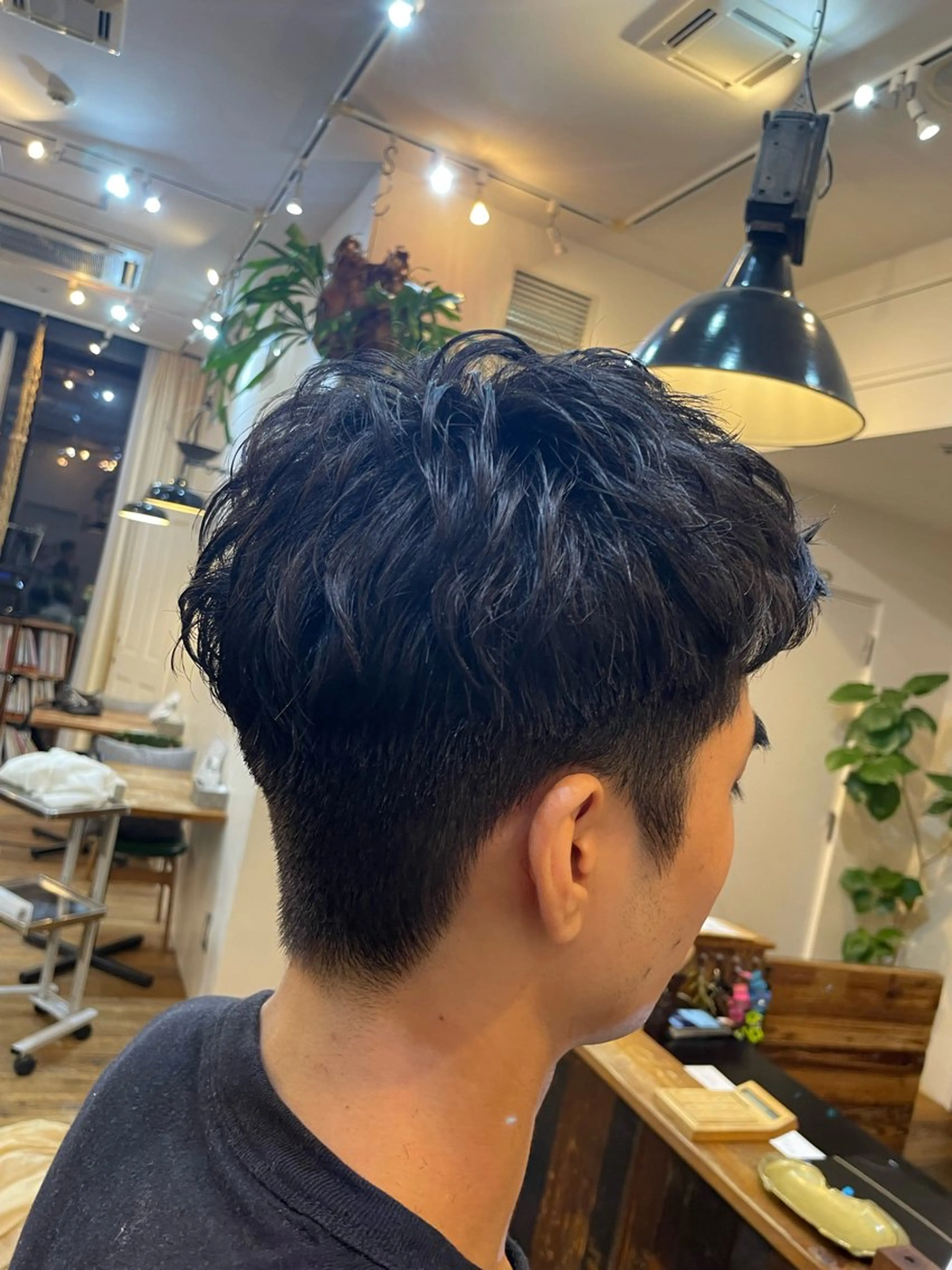 パーマ メンズ メンズパーマ ニュアンスパーマ 似合わせカット‪// 鶴我万唯華のヘアスタイル