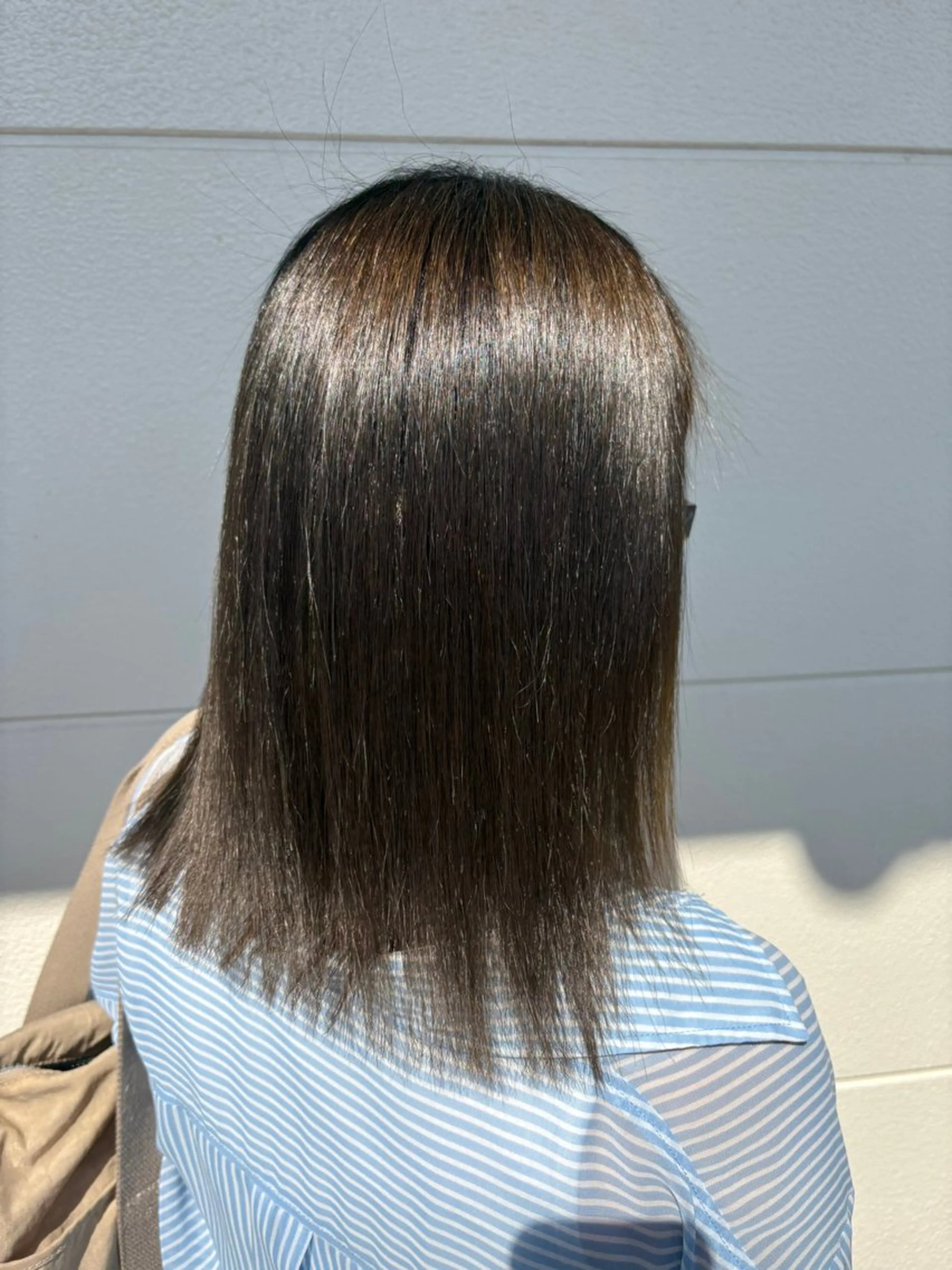 ミディアム ヘアカラー トリートメント 田中 希のヘアスタイル