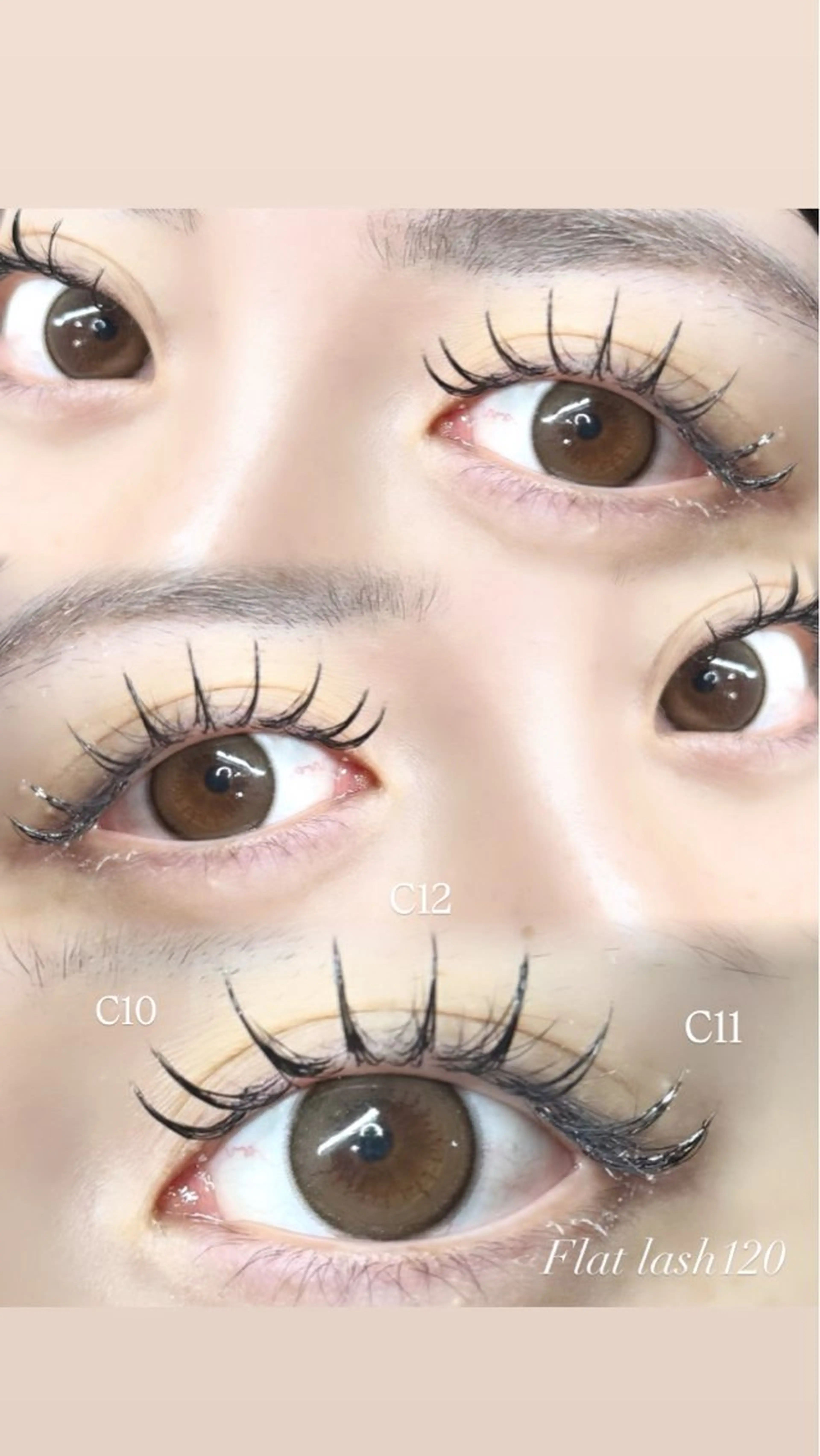 マツエク・マツパ 🩰yuri🩰 似合わせ/束感のマツエク・マツパデザイン