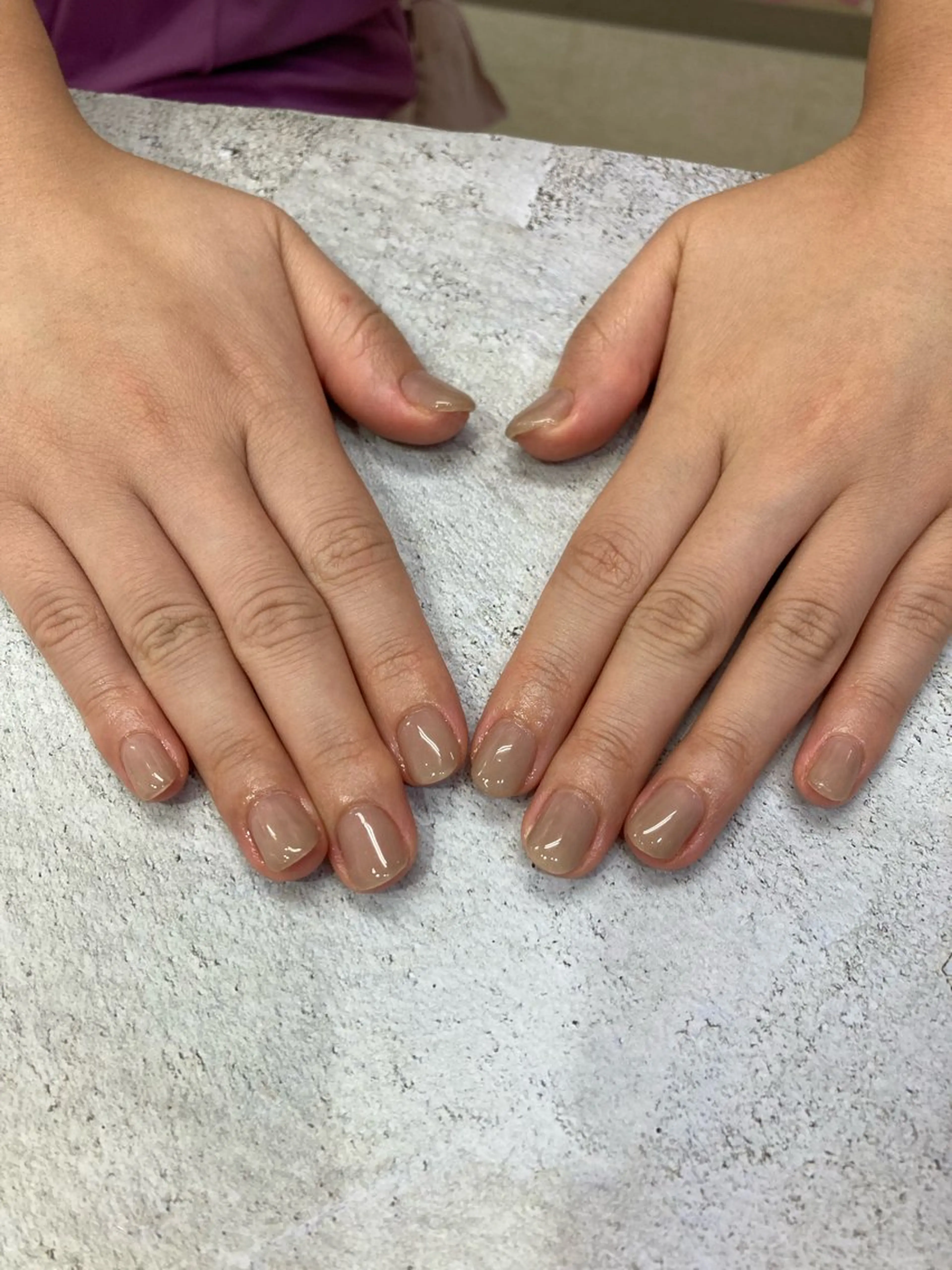 ネイル ワンカラーネイル ピュアネイル pureのネイルデザイン