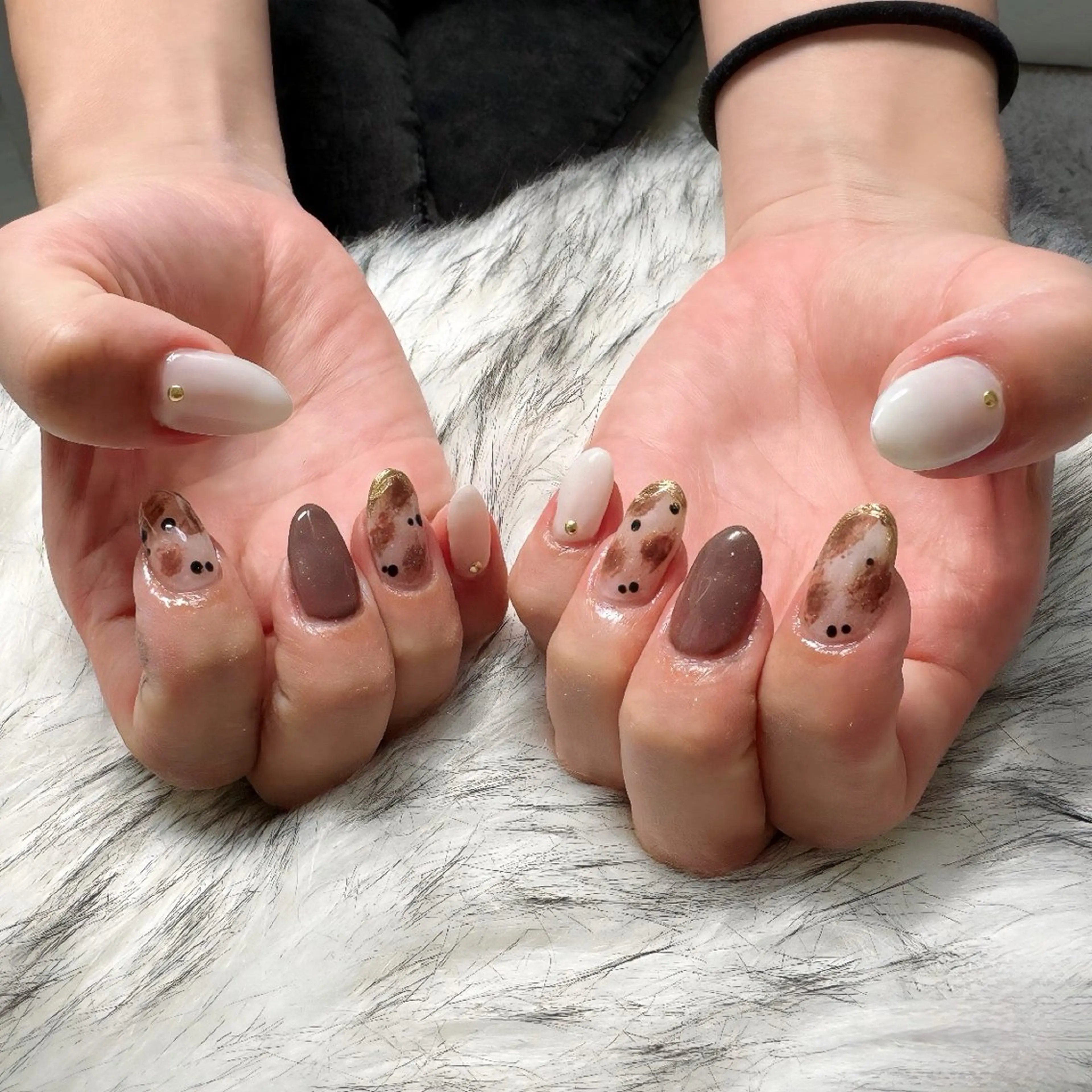 セミロング ハンドネイル mao .のネイルデザイン