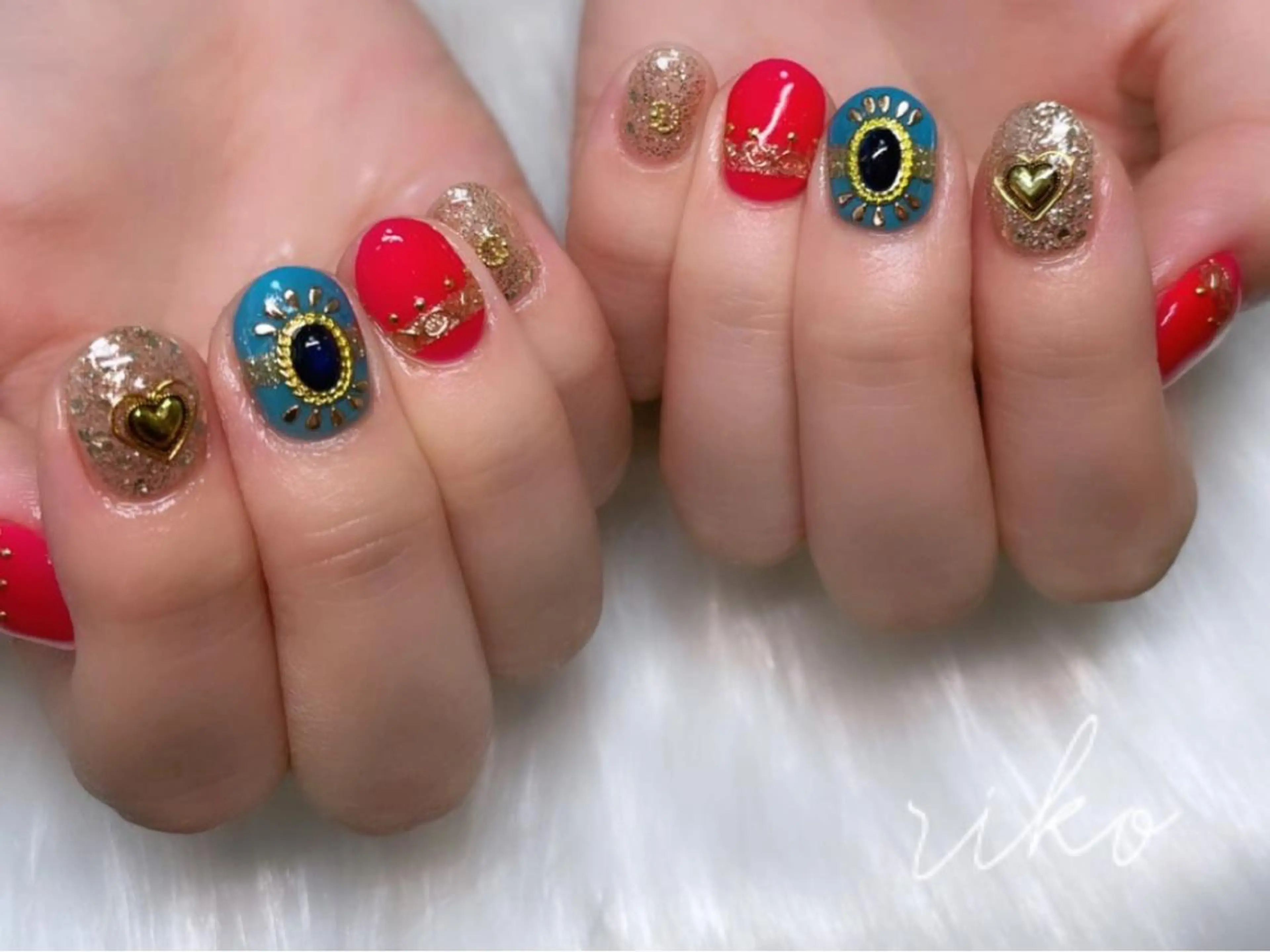 ネイル ハンドネイル riko nailのネイルデザイン