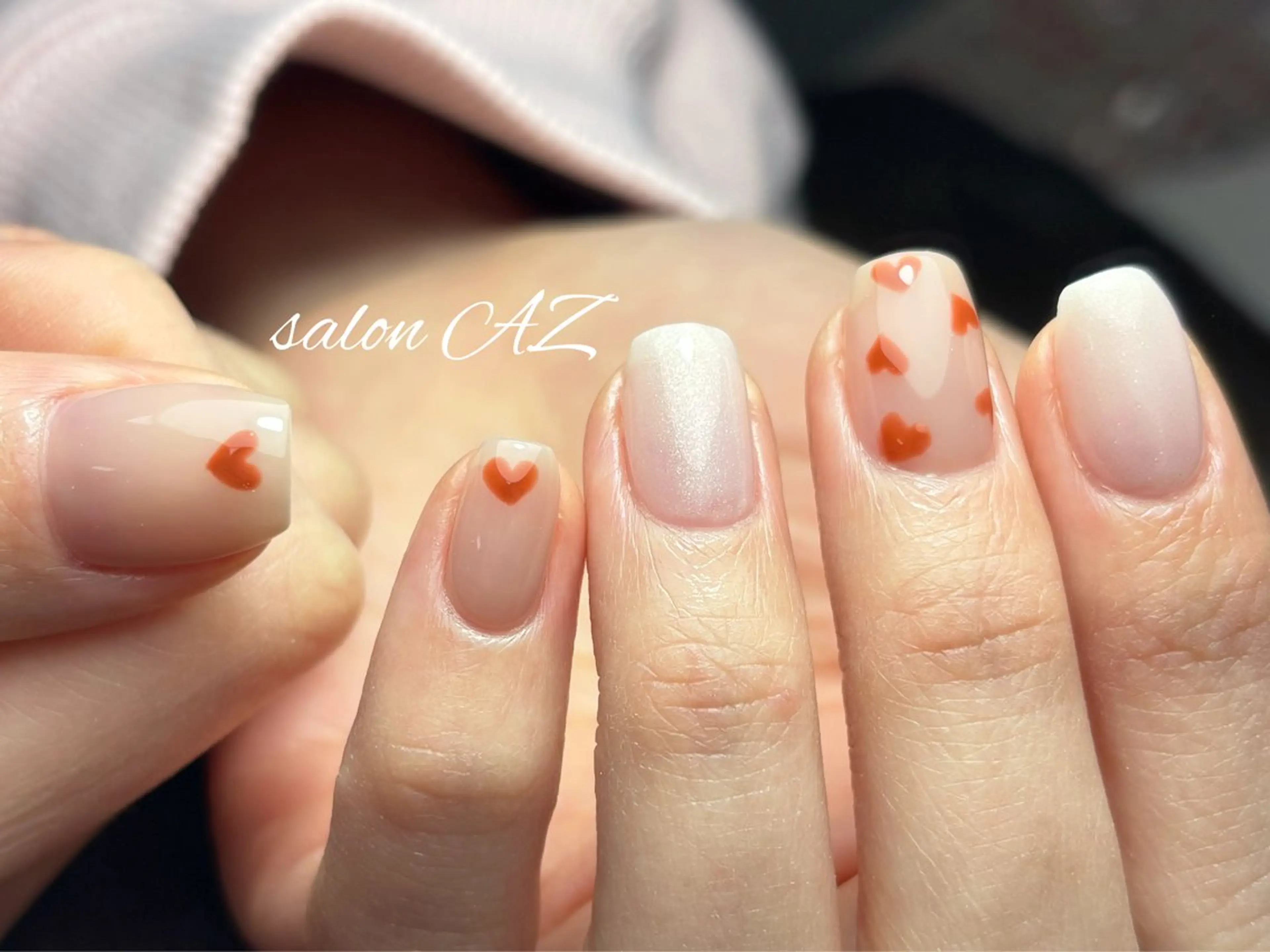 ネイル アートネイル フットネイル フレンチネイル マグネットネイル 持ち込み ハンドネイル salon AZのネイルデザイン