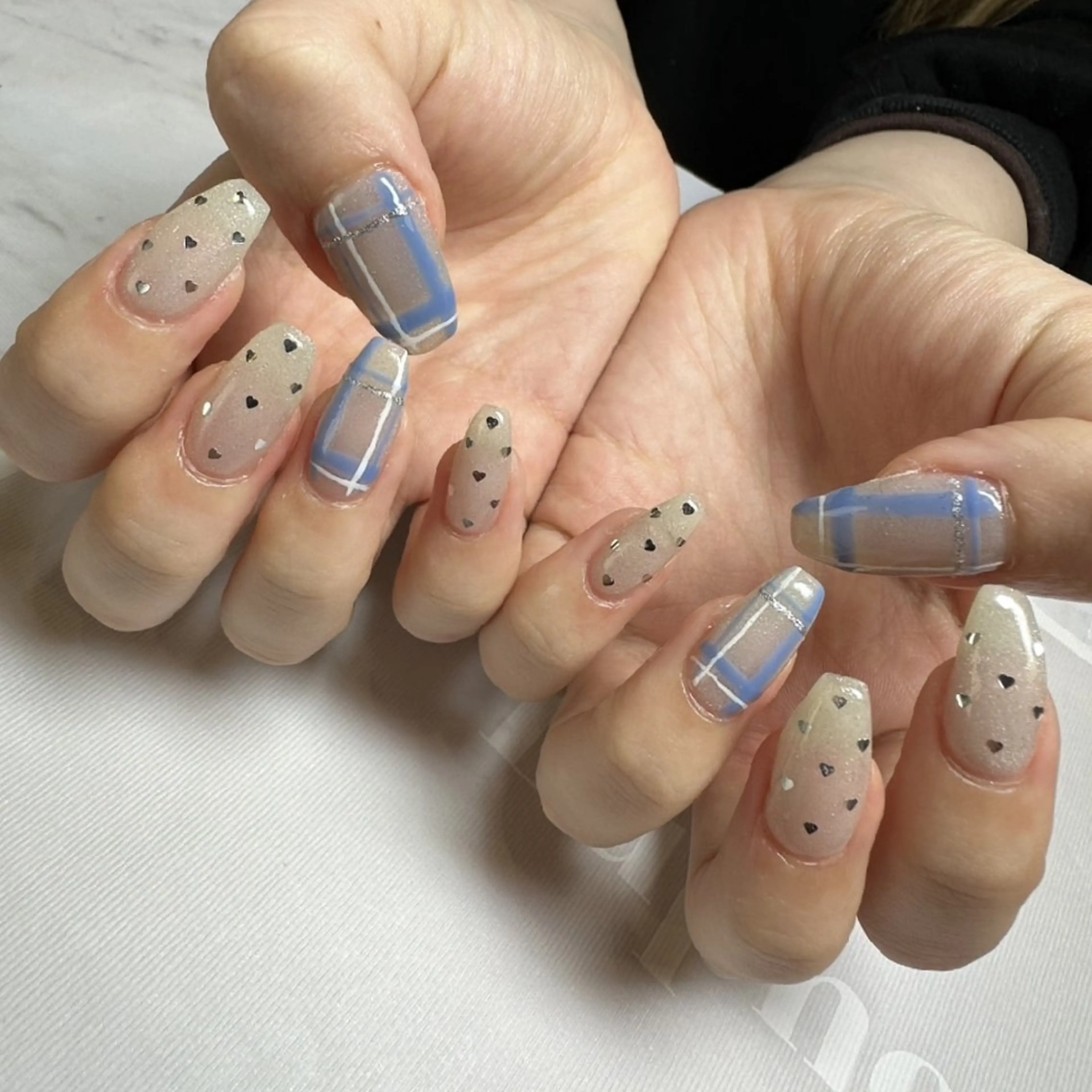 ネイル 長さ出し nailme! 遠藤智佳のネイルデザイン