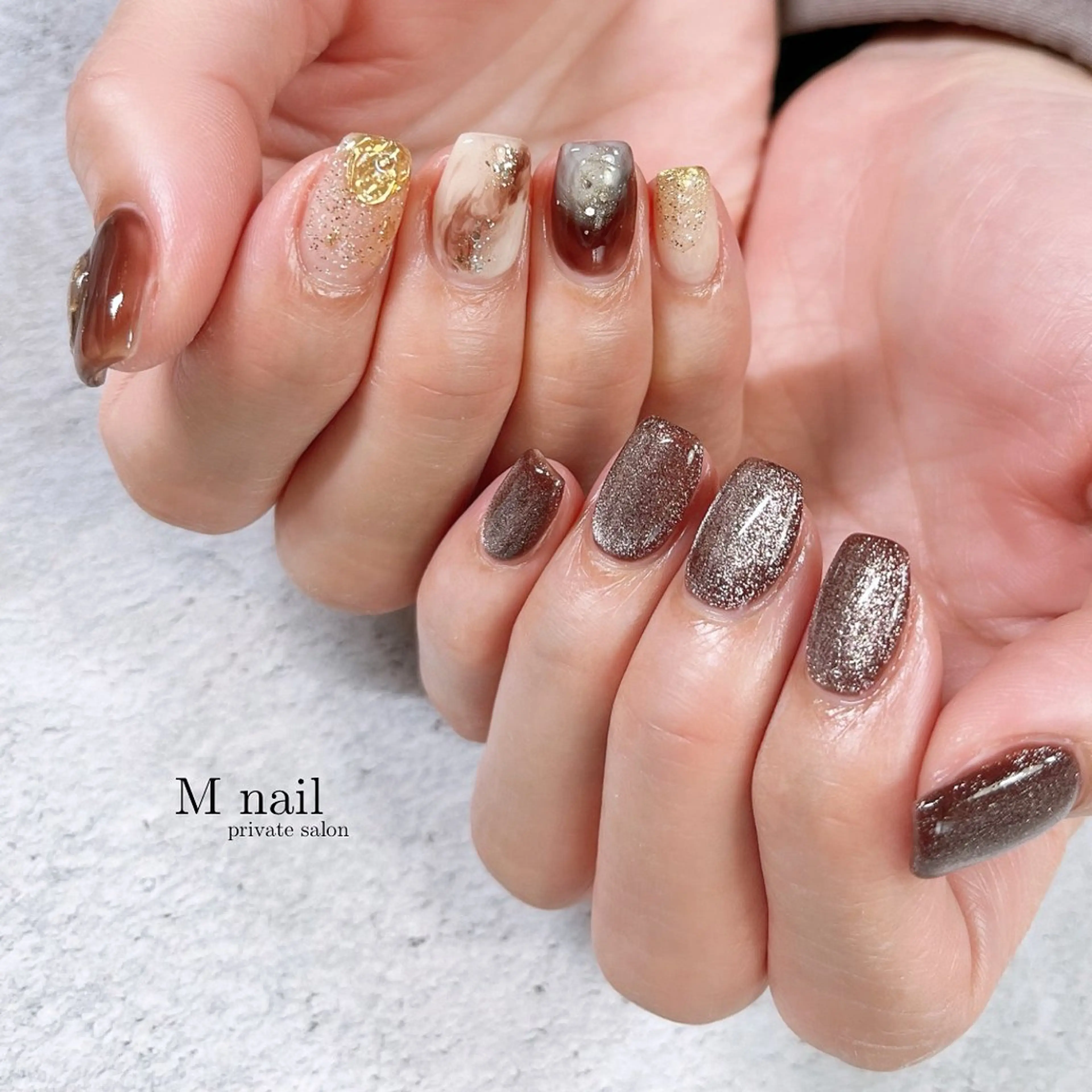 ネイル ハンドネイル M nailのネイルデザイン