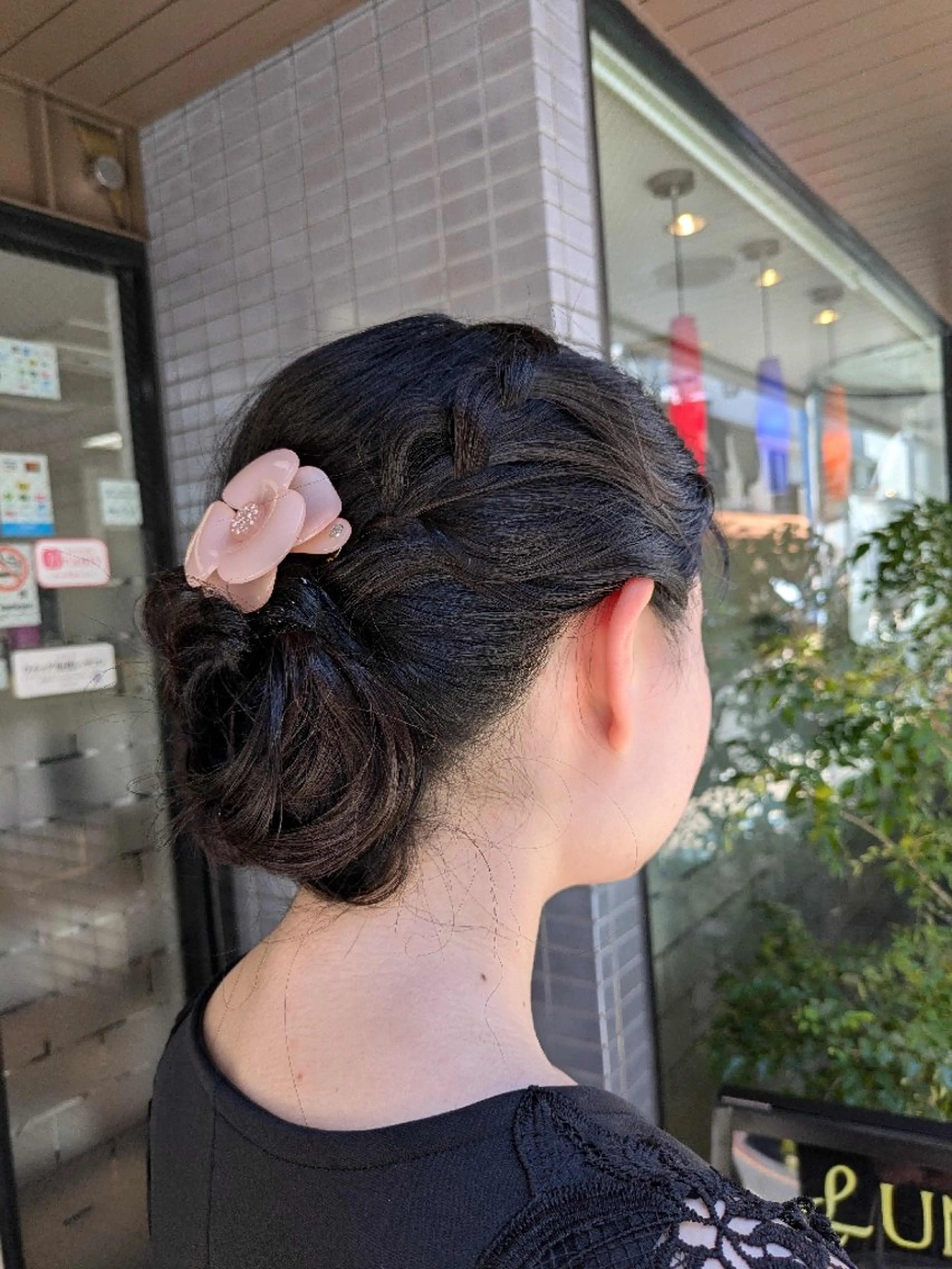 ヘアアレンジ カット ヘアセット 大人女性カット/ヘア セット✨️片本🌸のヘアスタイル
