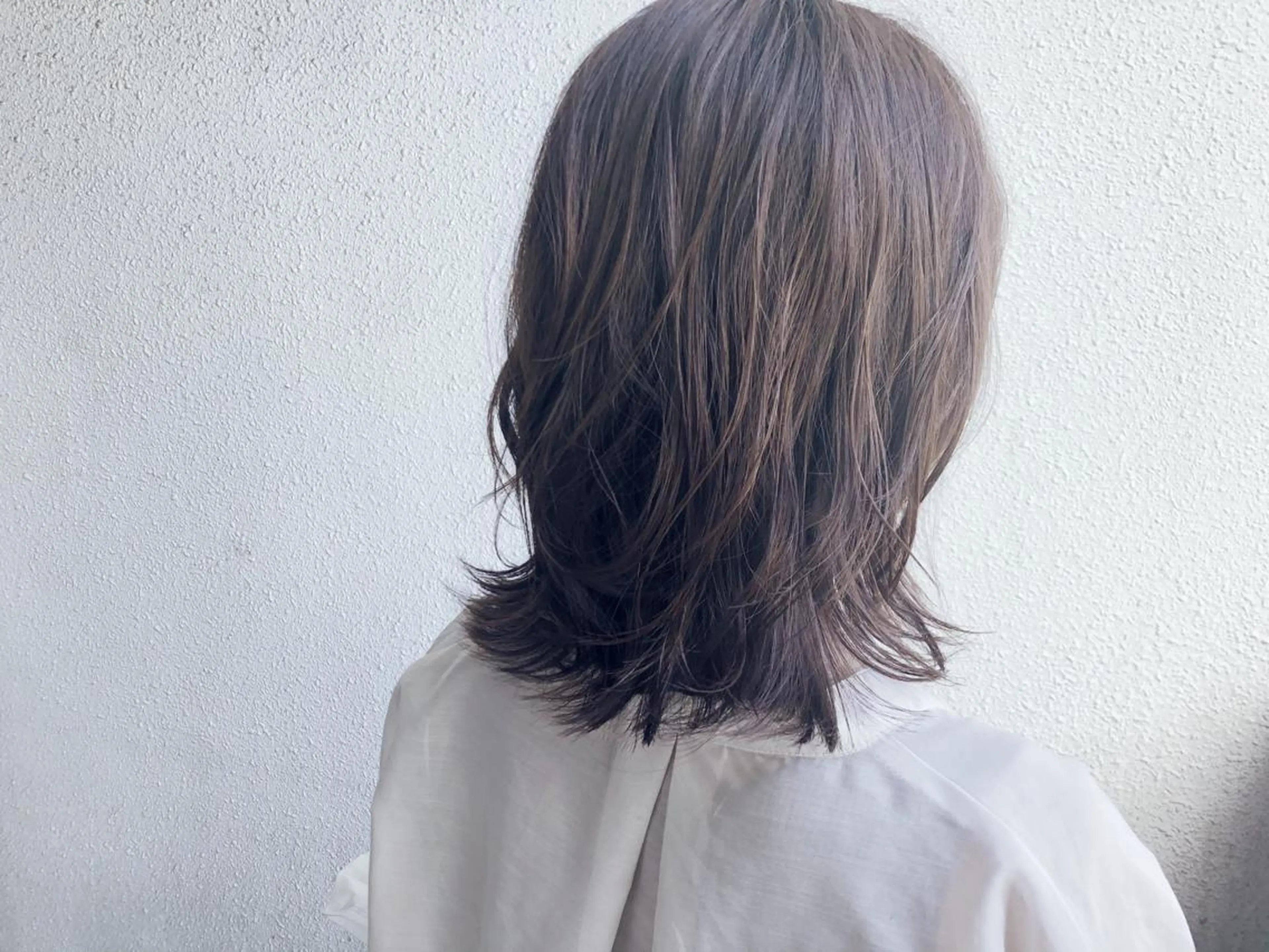 ミディアム カラー カット 髪質改善/艶髪/ 木山ゆかりのヘアスタイル
