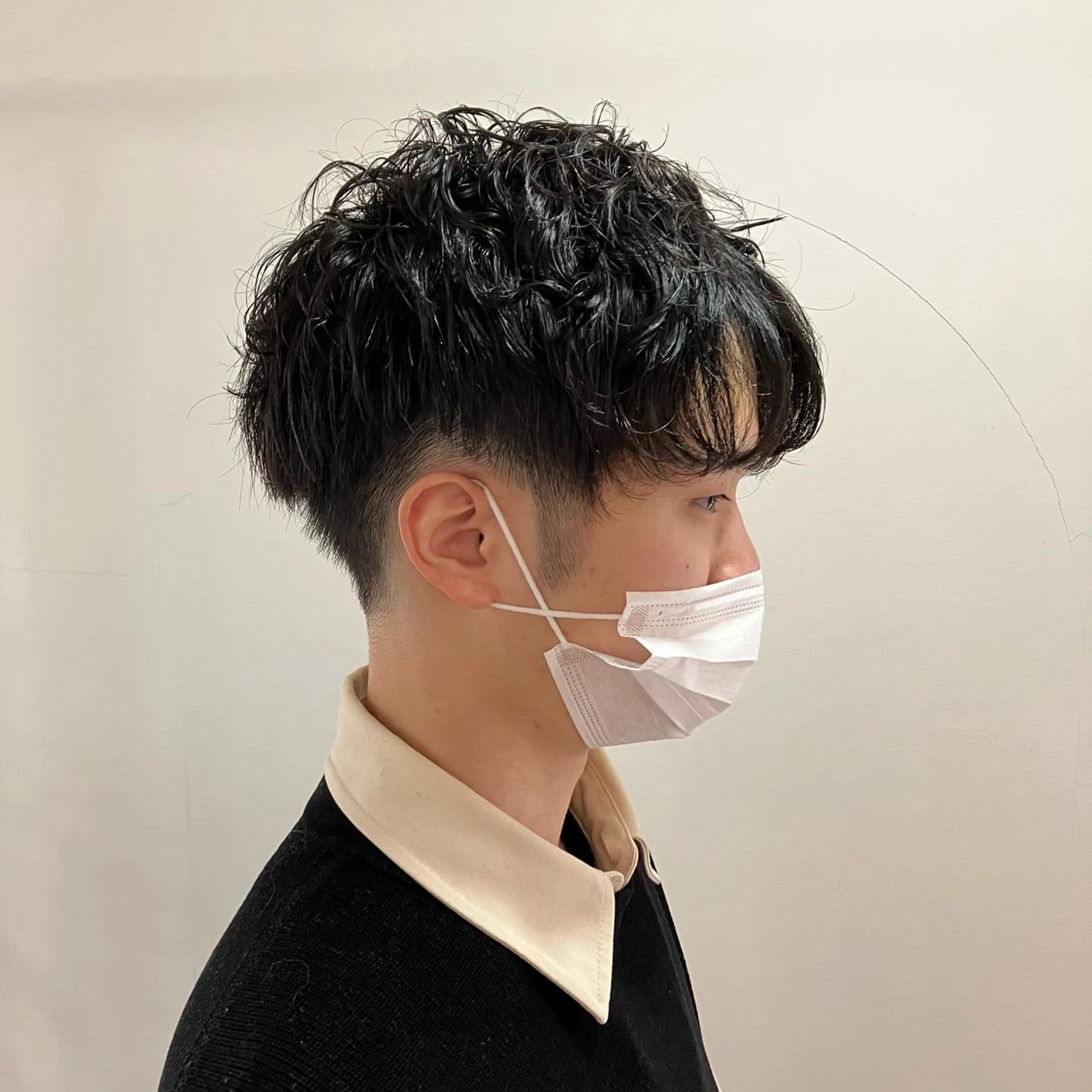 ショート パーマ メンズ メンズパーマ カット パーマ 佐藤 悠生 メンズパーマ.カットのヘアスタイル