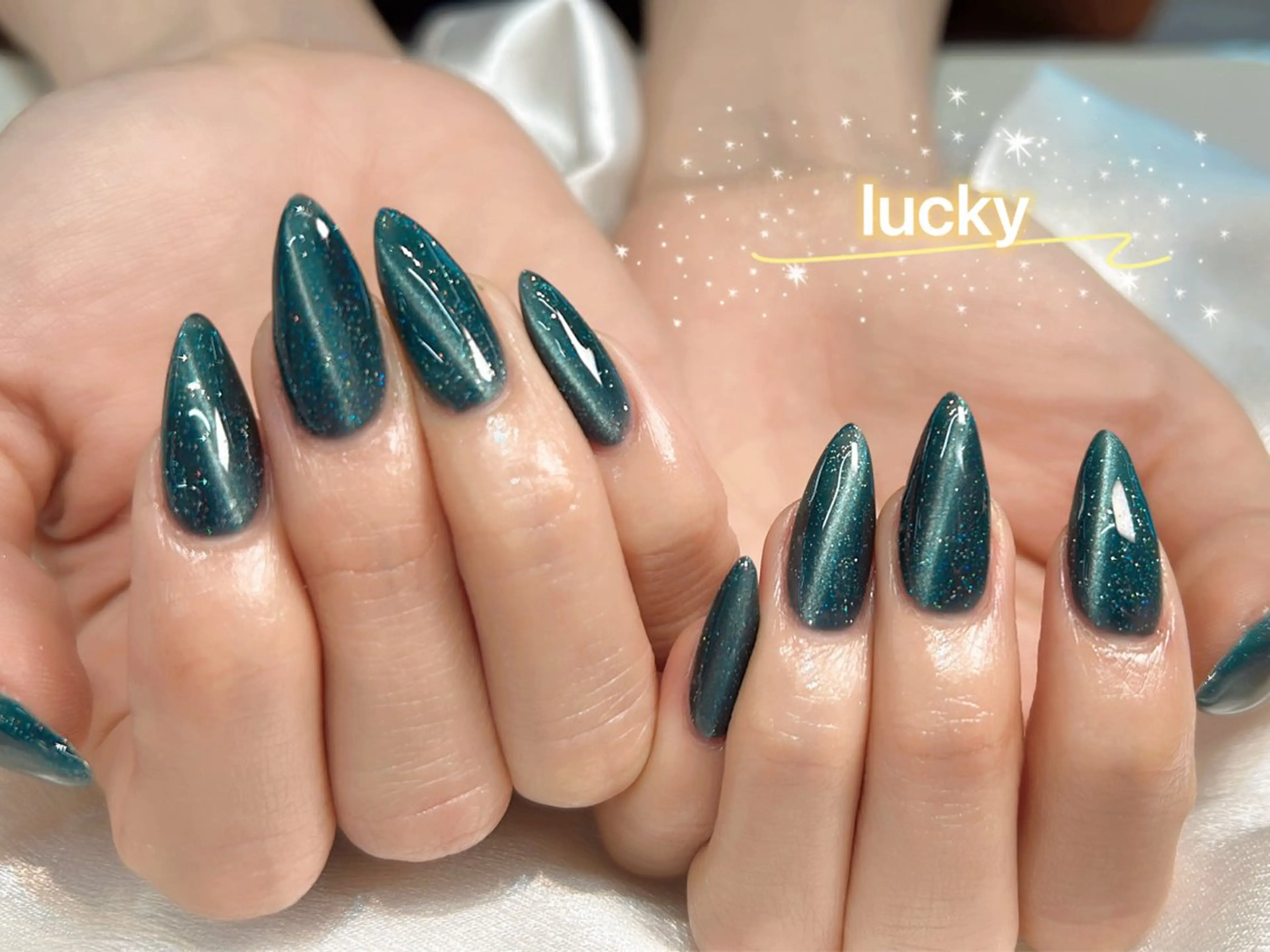 ネイル アートネイル チークネイル 長さ出し フットネイル ジェルネイル ハンドネイル ハンドケア ラッキーネイルサロン 西川口東口店のネイルデザイン