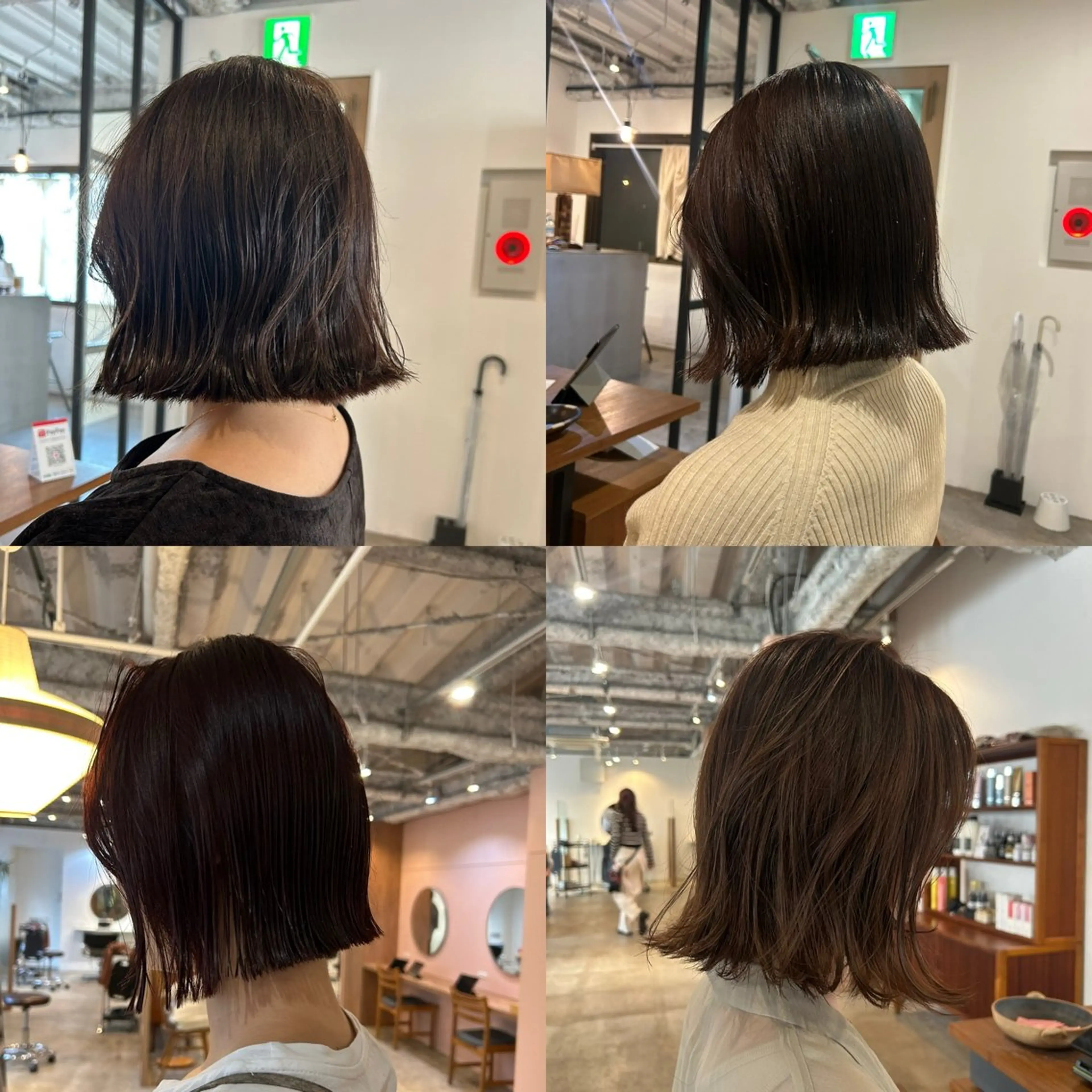 ミディアム カット 【🌈ボブ/縮毛矯正 /🌈】motoのヘアスタイル