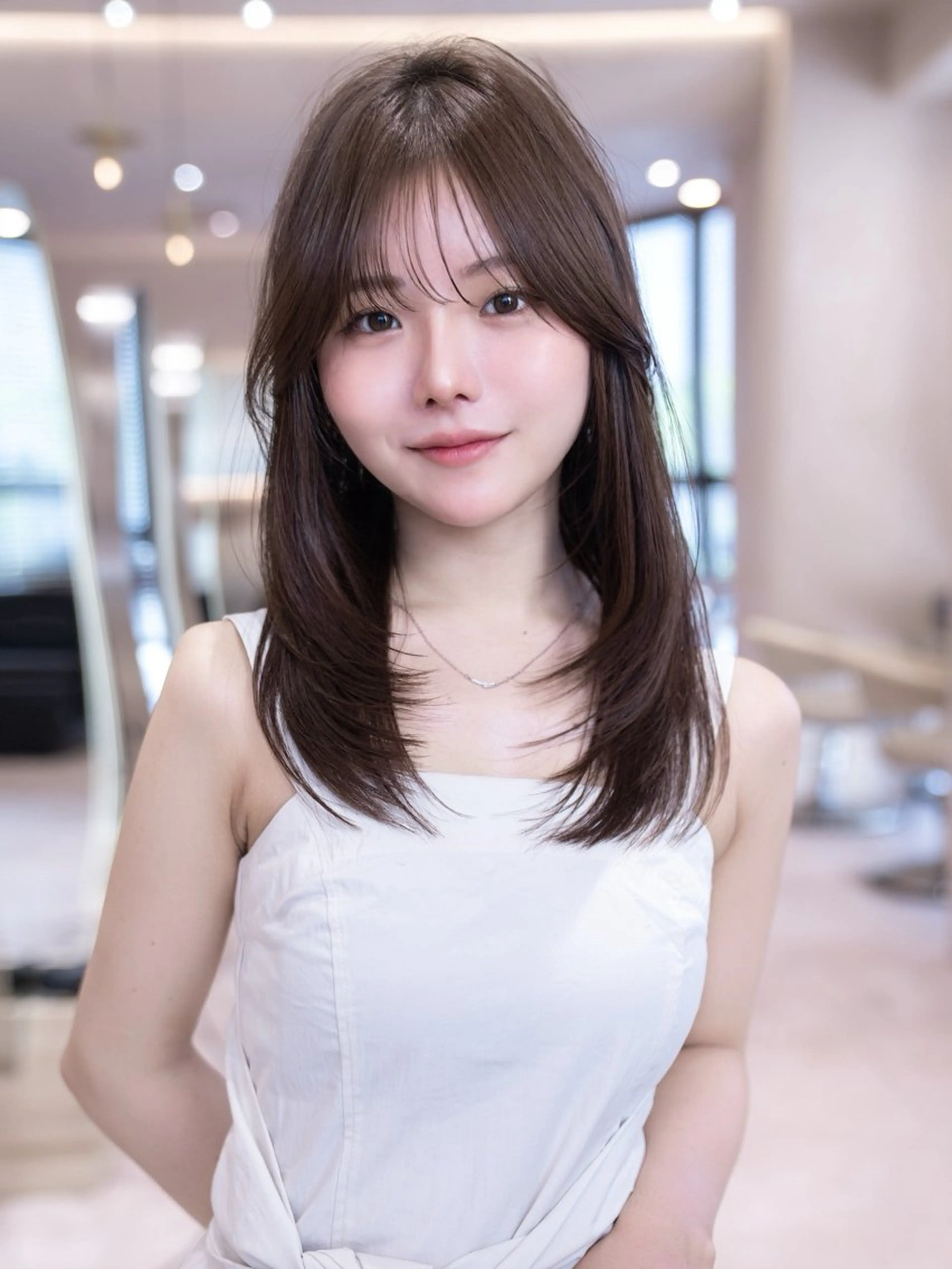 🉐今月まで限定価格‼️小顔前髪カット+顔まわり似合わせカット✂️💇♀️の写真