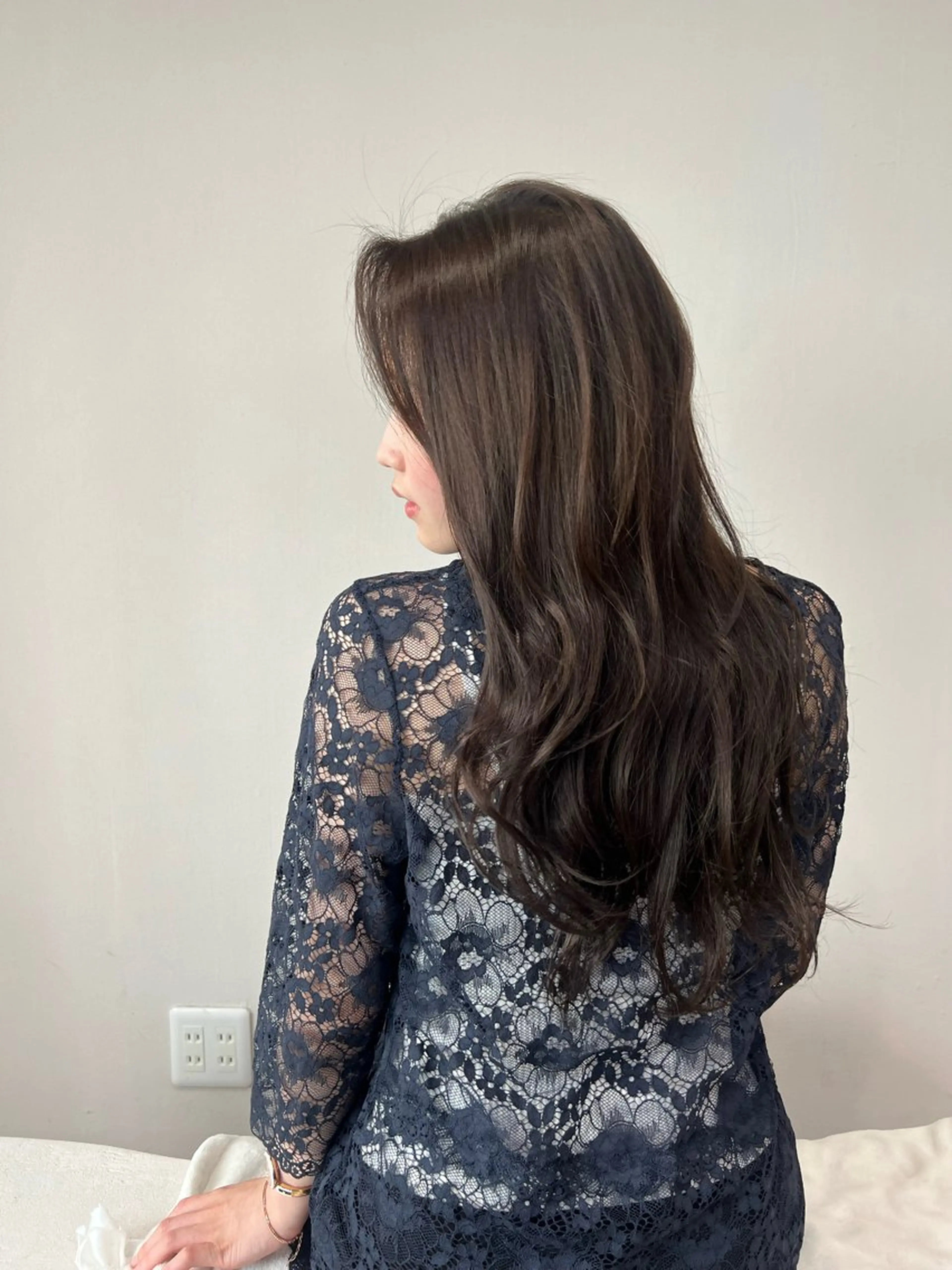 ロング カラー パーマ ヘアアレンジ メンズ miho 🫧sheerカラーのヘアスタイル