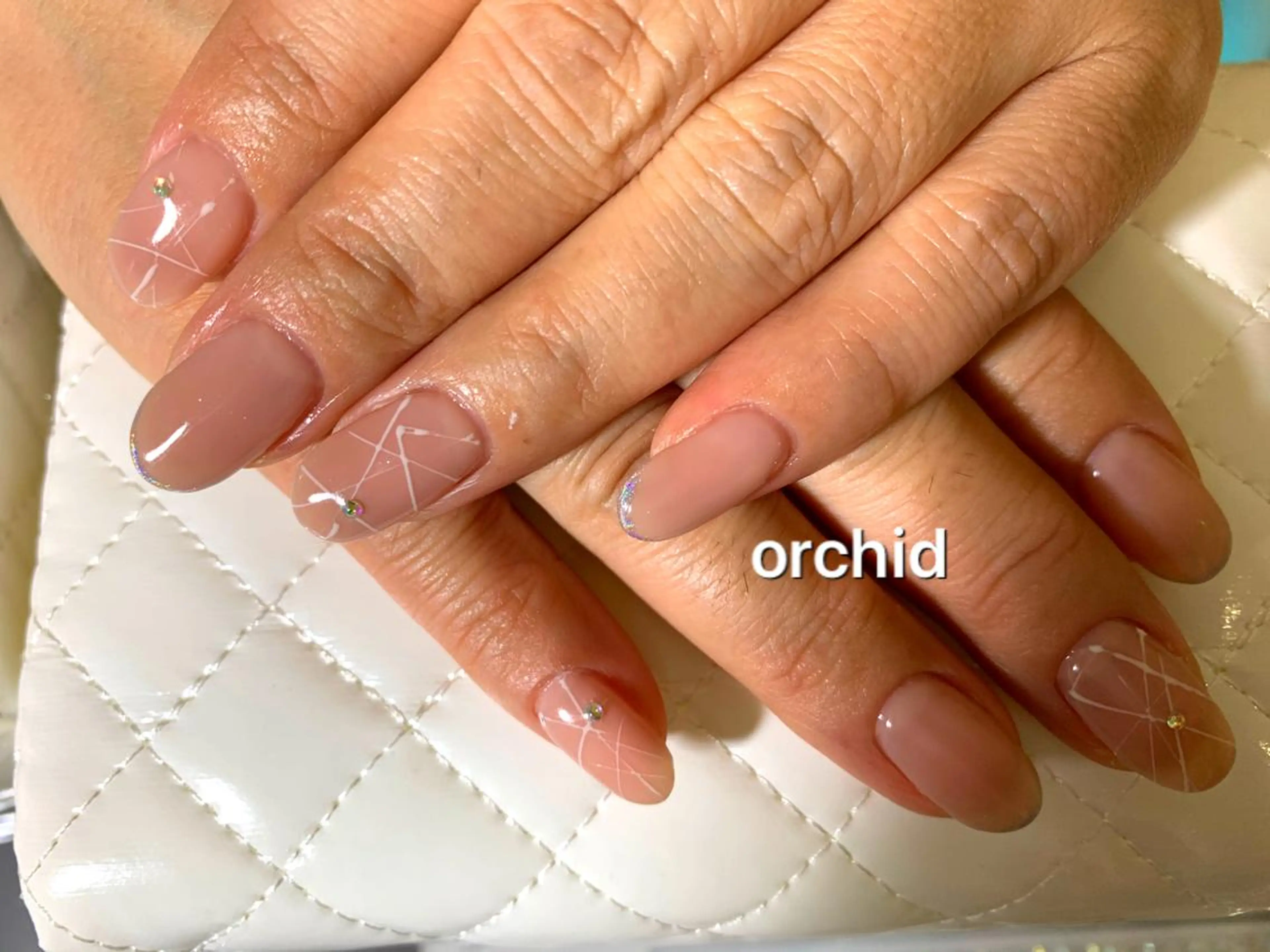 ネイル orchid ♡オーキッドのネイルデザイン