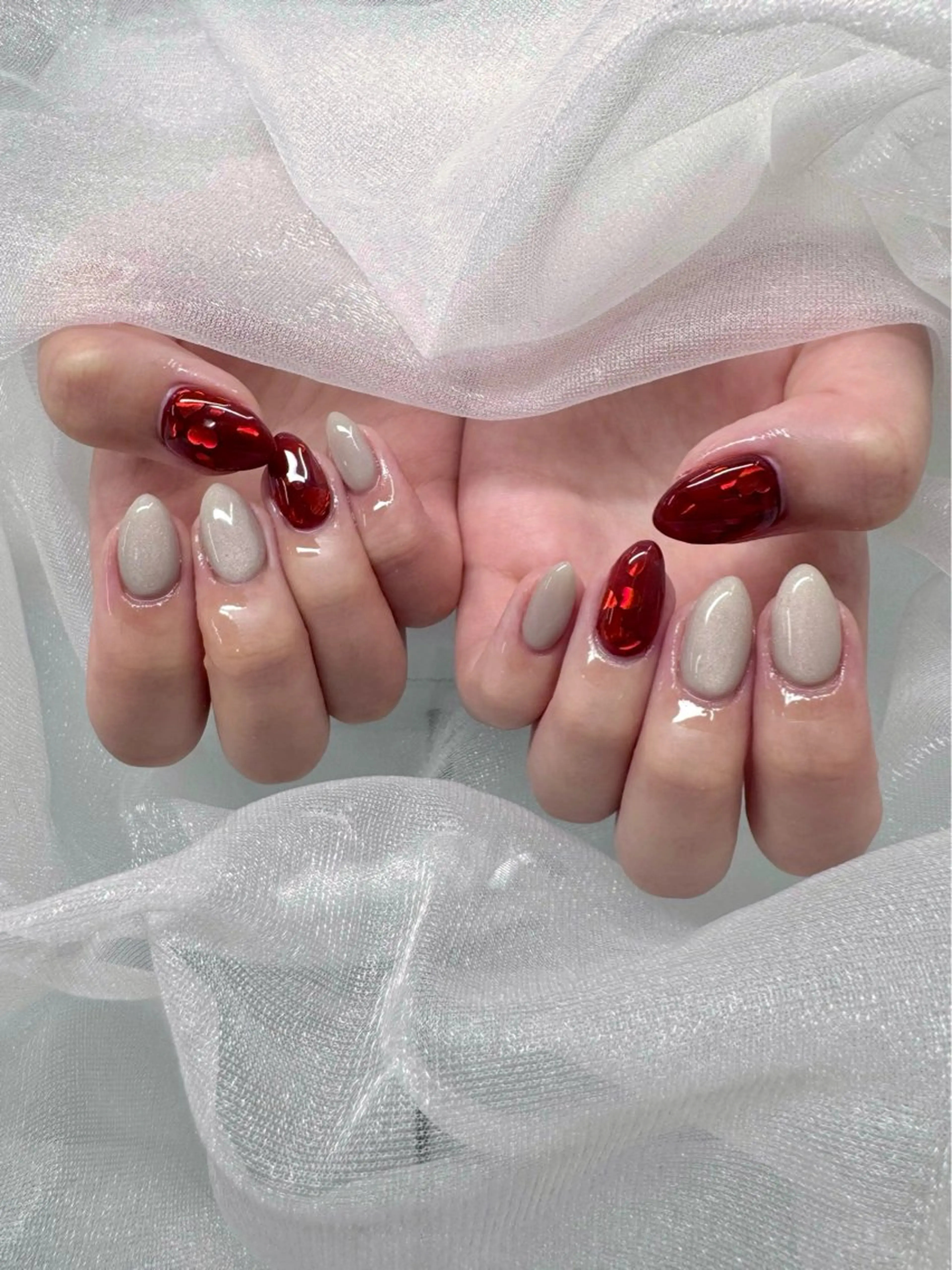 ネイル 山岸 夏菜のネイルデザイン