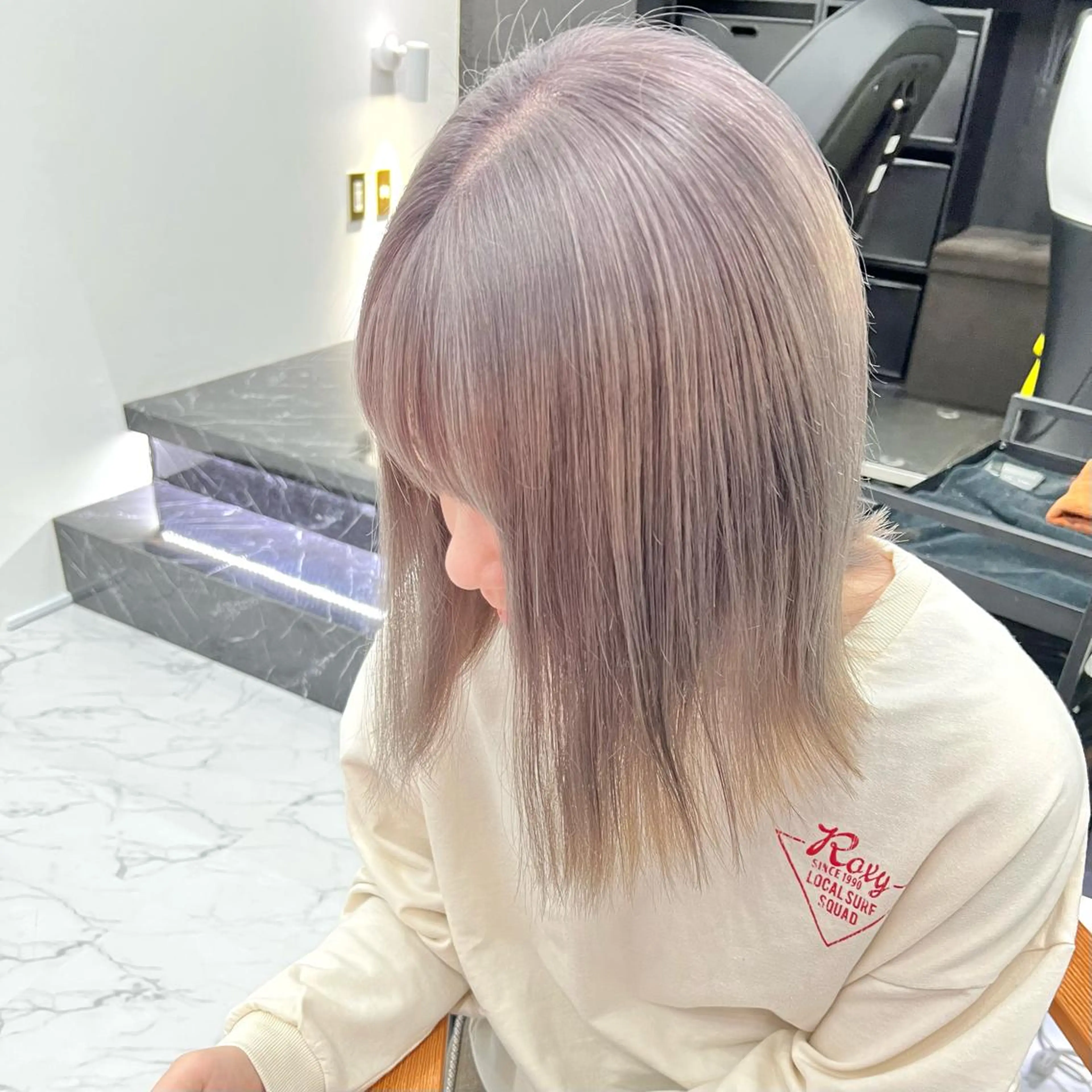 ショート カラー ブリーチ 透明感カラー ハイトーンカラー ケアブリーチ×ハイト ーン専門/SHOTAのヘアスタイル