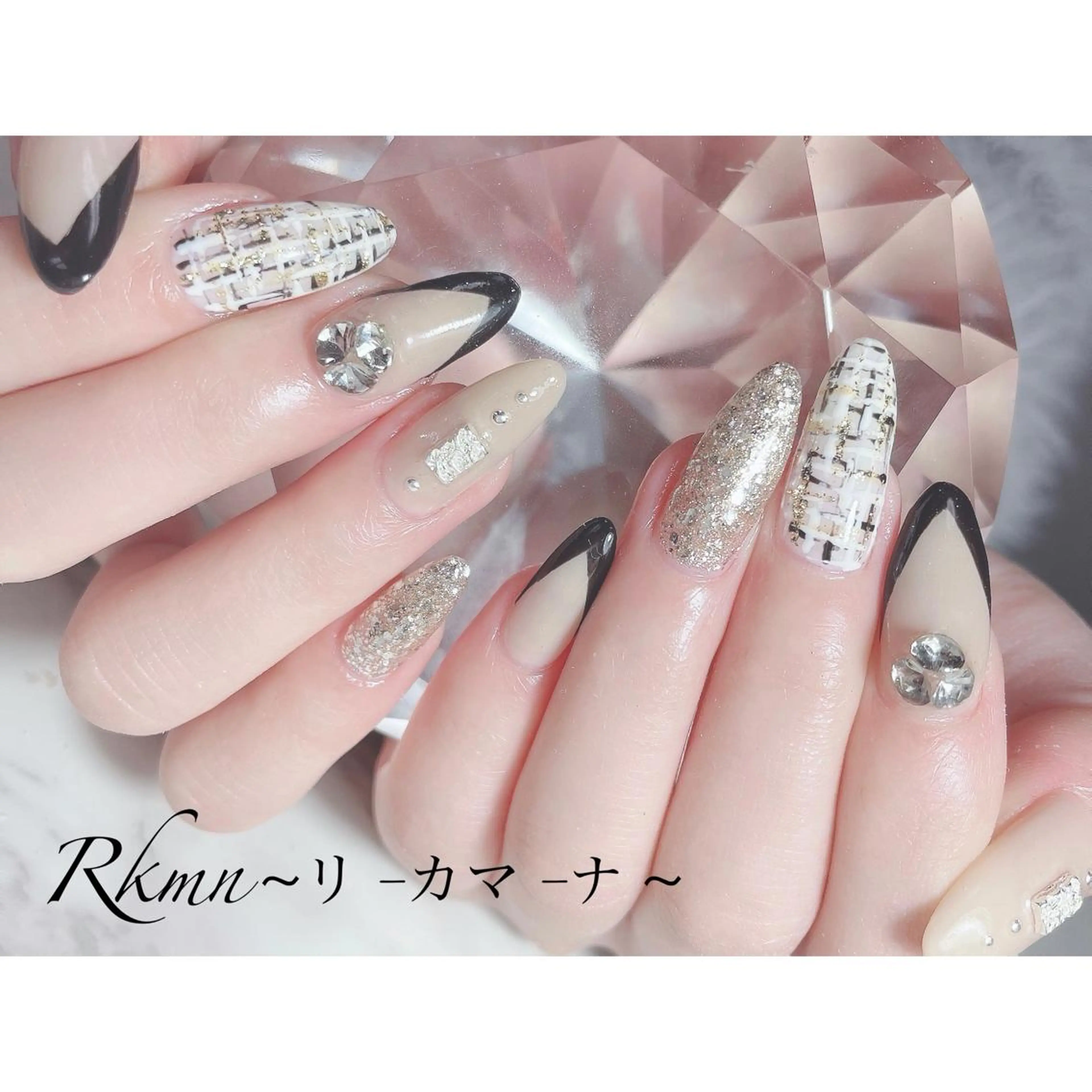 ネイル アートネイル フレンチネイル ジェルネイル グラデーション シンプルネイル ハンドネイル フットネイル ハンドケア Rkmn ~リ-カマ-ナ~のネイルデザイン