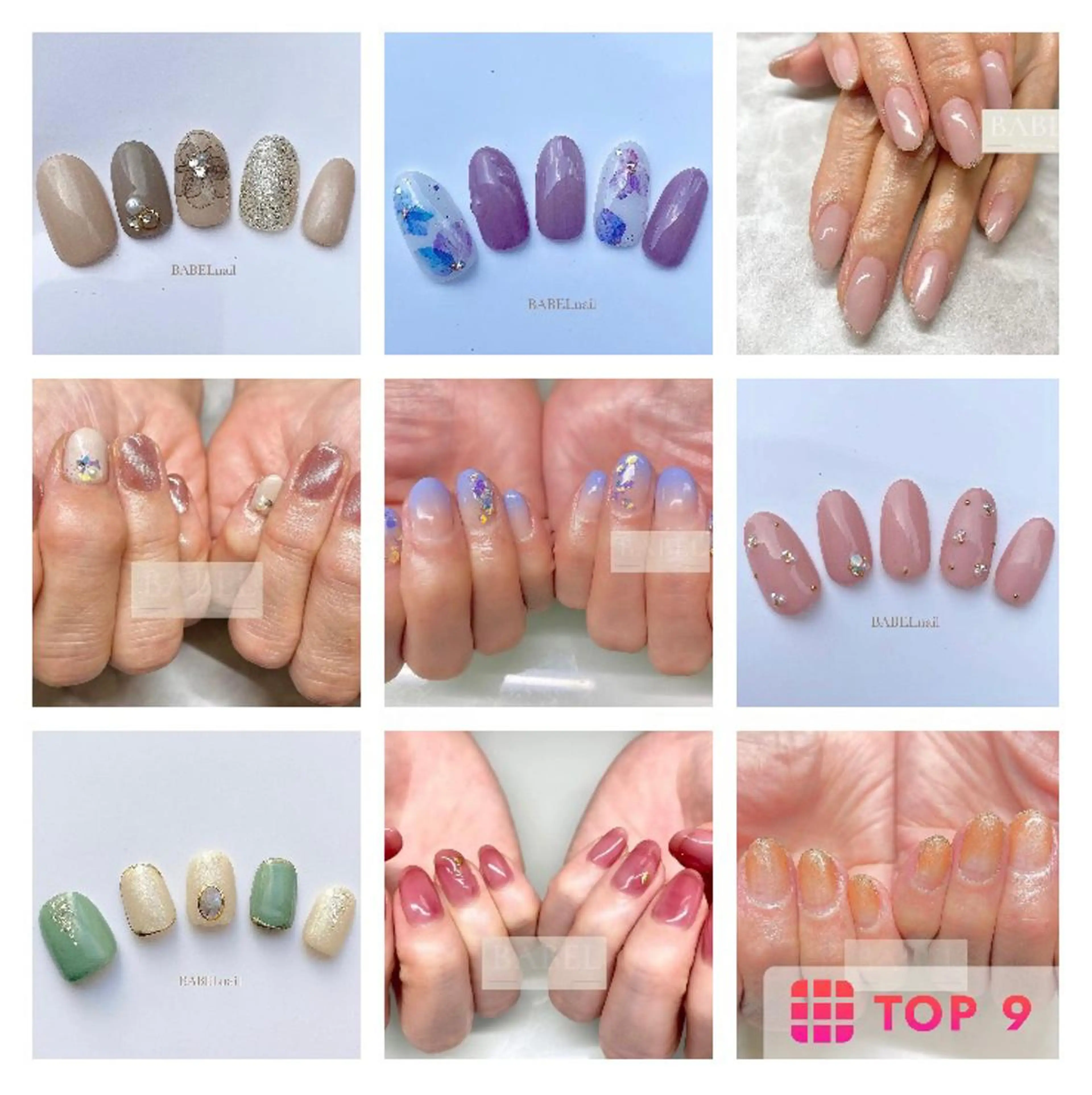 ネイル 江戸川橋✨BABEL 【バベル】大人可愛いのネイルデザイン
