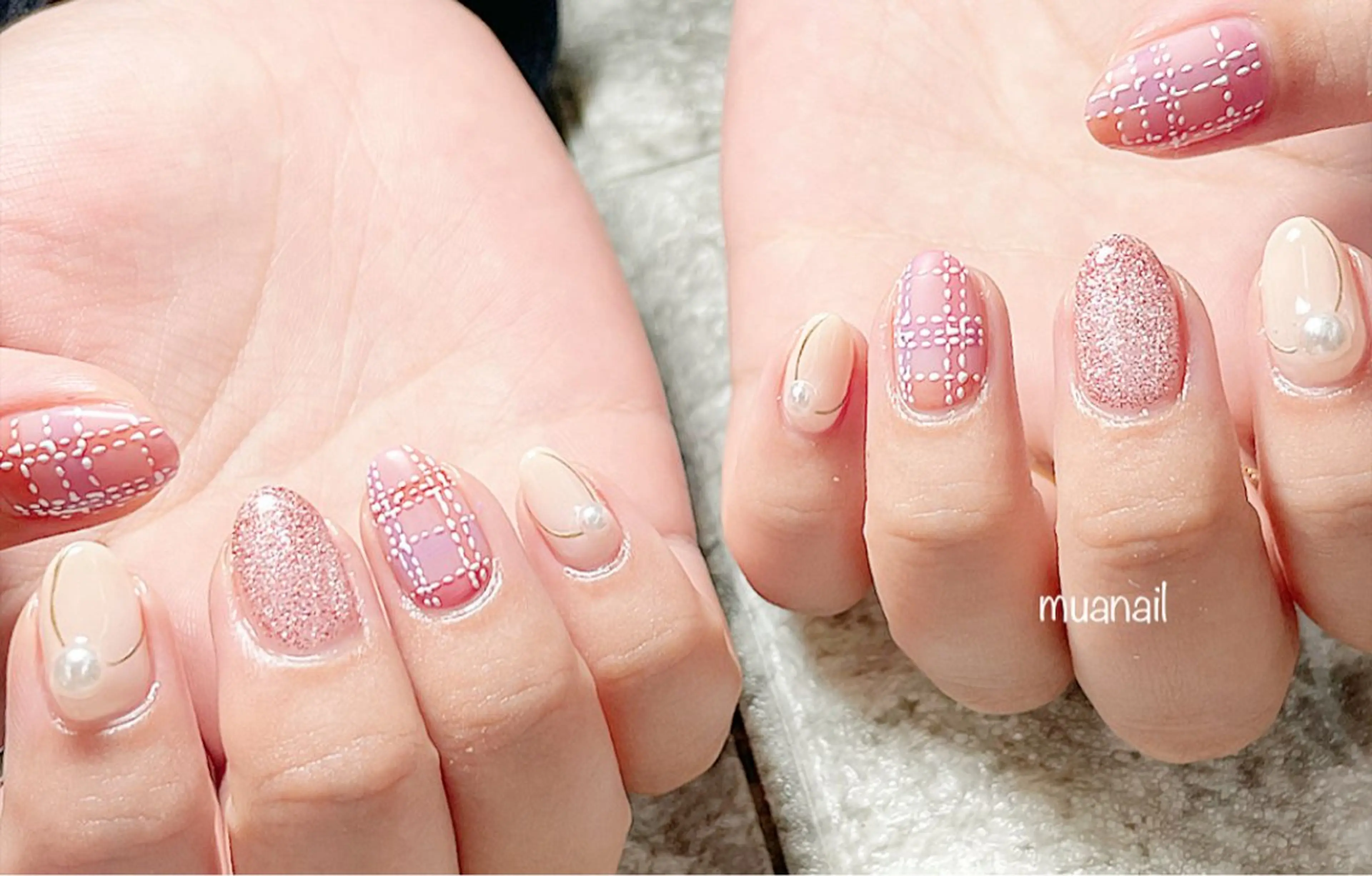 ネイル 春ネイル ハンドネイル mua nail mikiのネイルデザイン