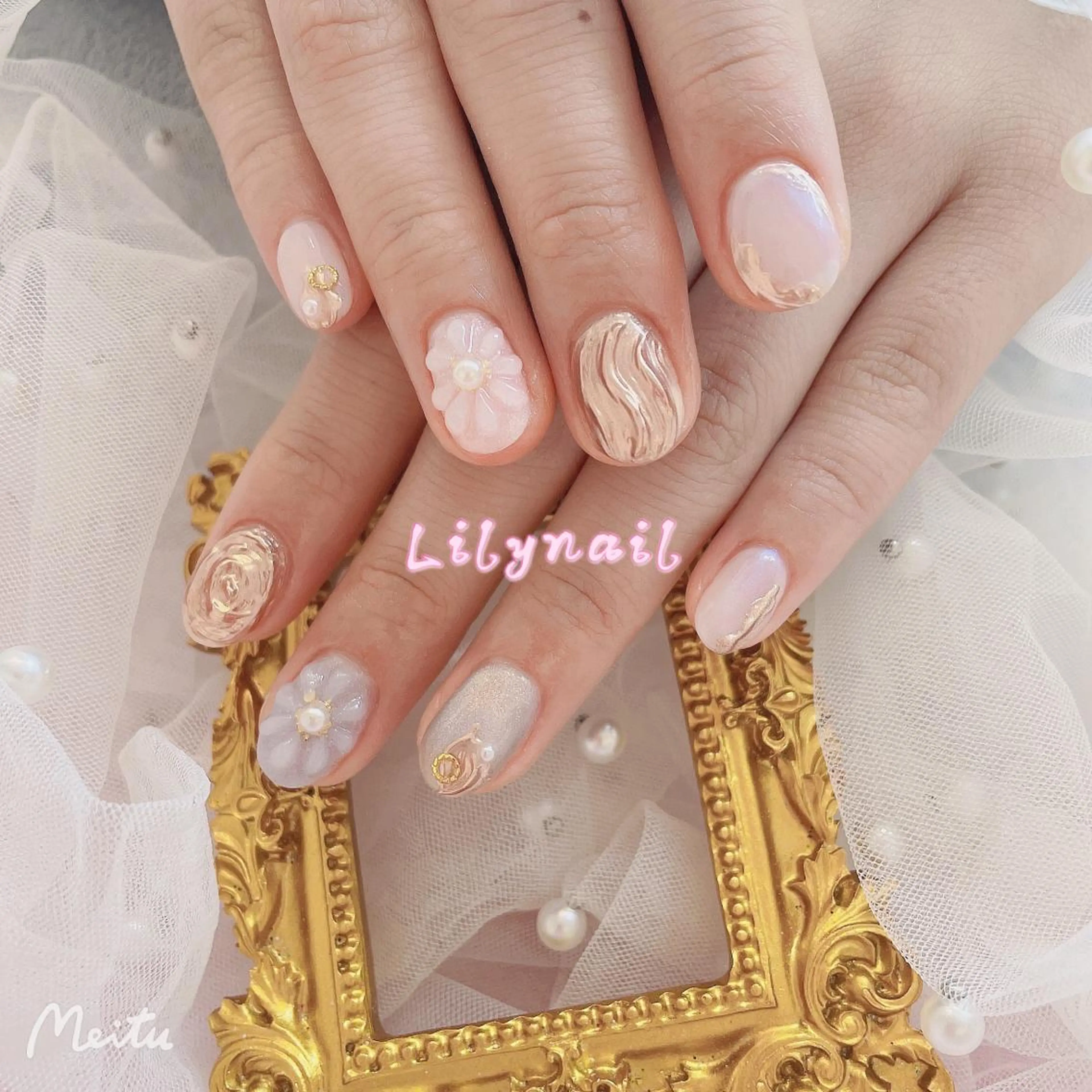 ネイル 持ち込み nail Lilyのネイルデザイン