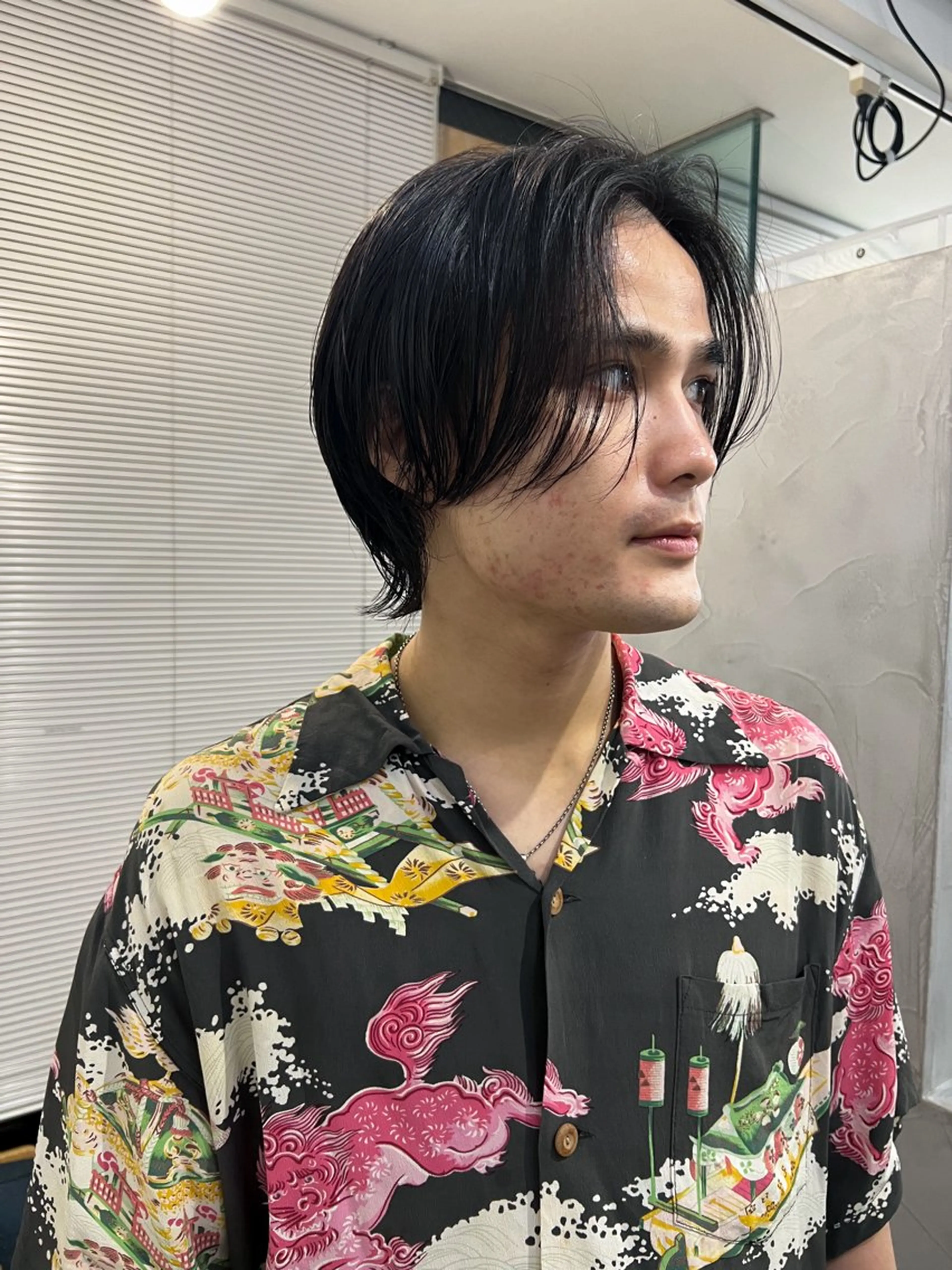 パーマ メンズ メンズパーマ 表参道メンズカット hikariのヘアスタイル