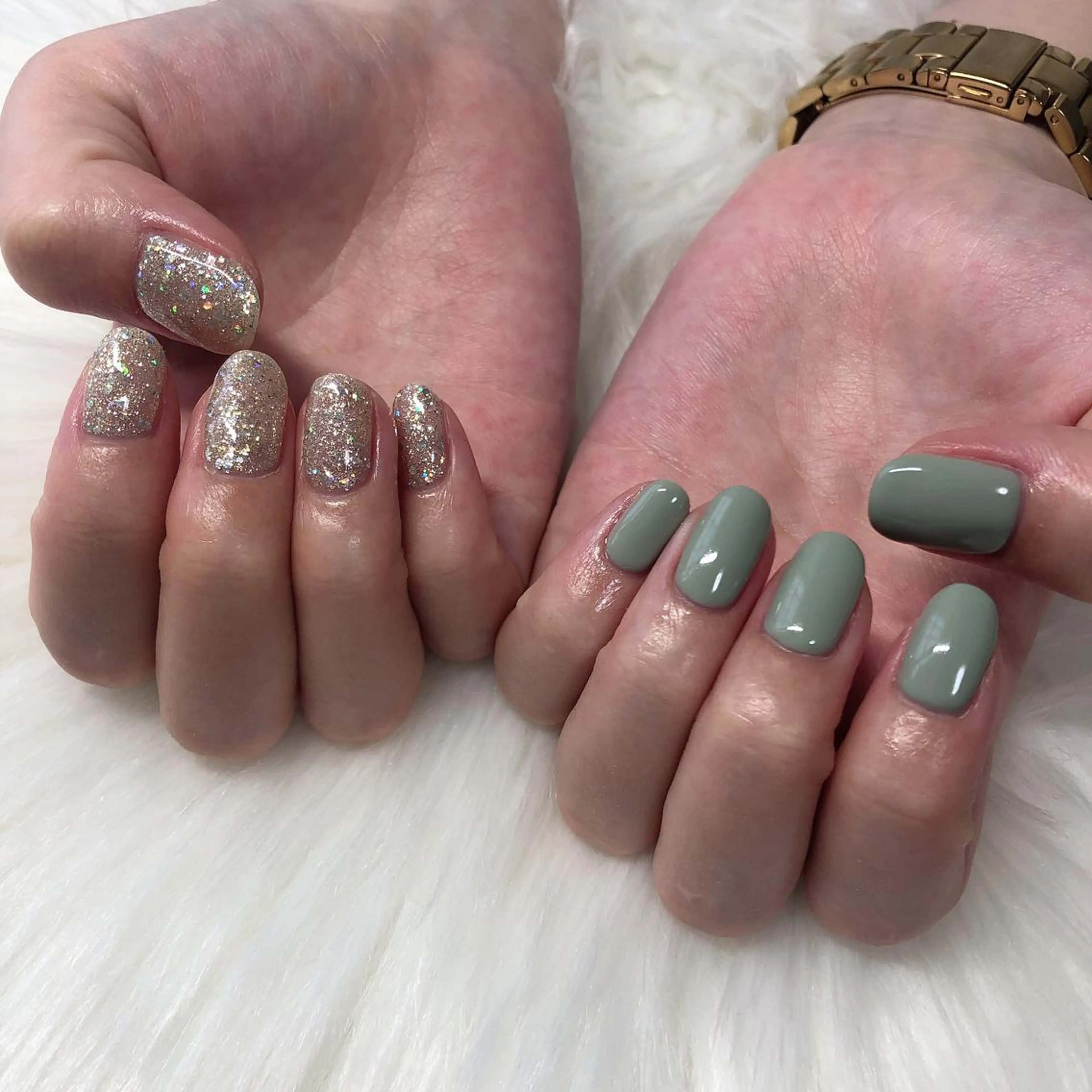 ネイル ハンドネイル 西岡 杏のネイルデザイン