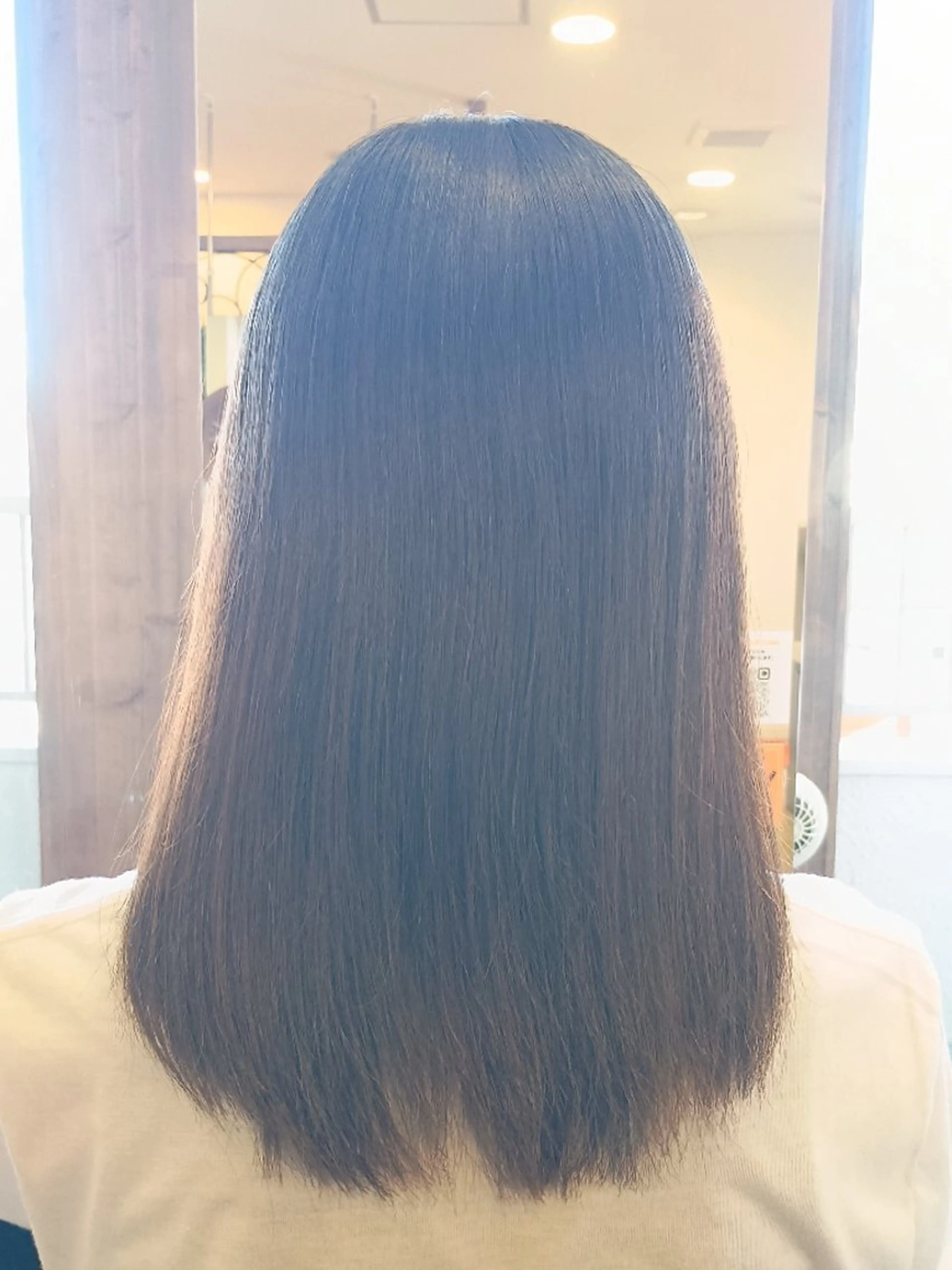セミロング アミーベル 井口店 池田のヘアスタイル