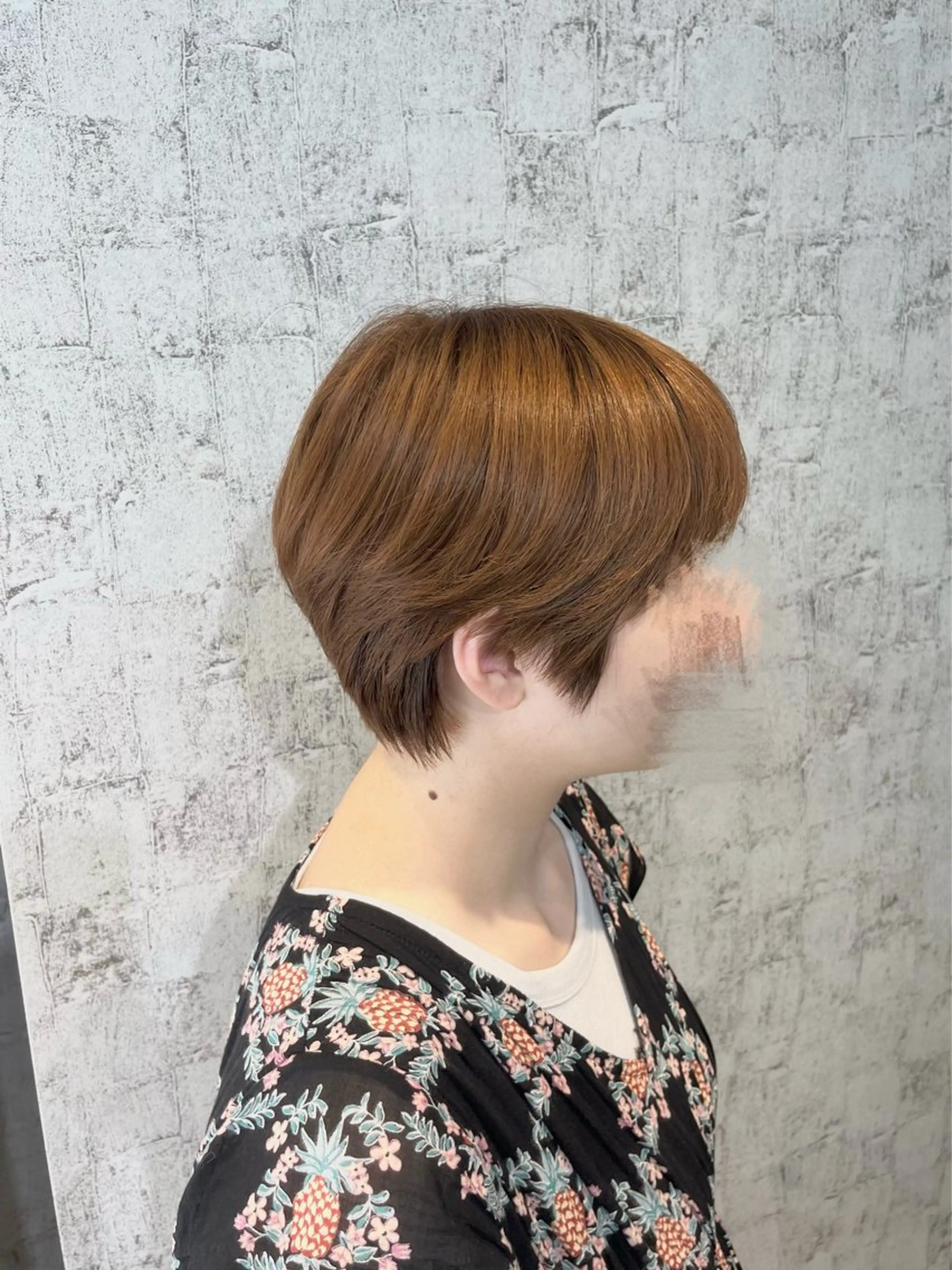 ショート 韓国髪質改善艶カラー /レイヤー/miyuのヘアスタイル