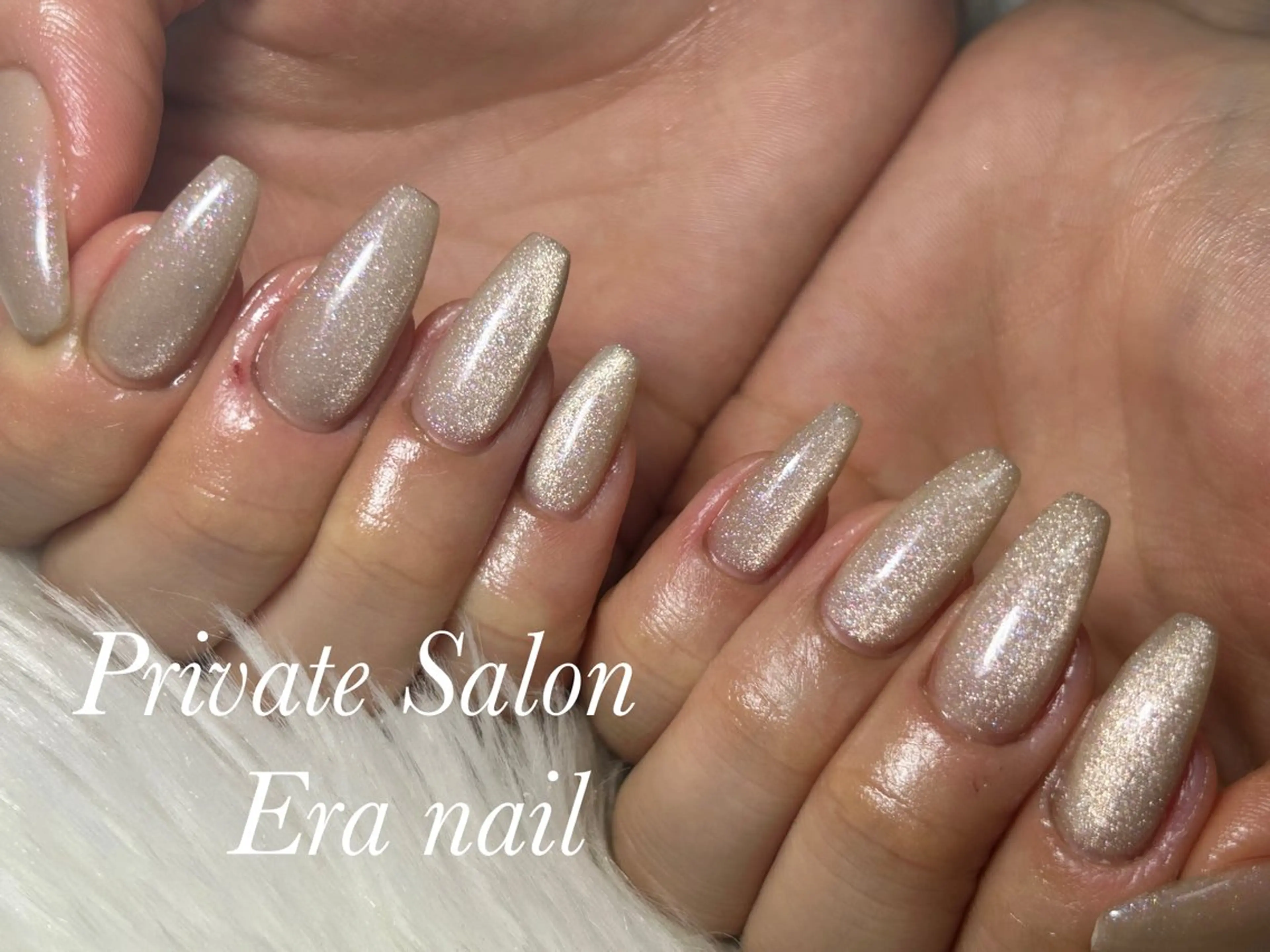 ネイル マグネットネイル マグネットワンカラー ワンカラーネイル ハンドネイル Era nailのネイルデザイン