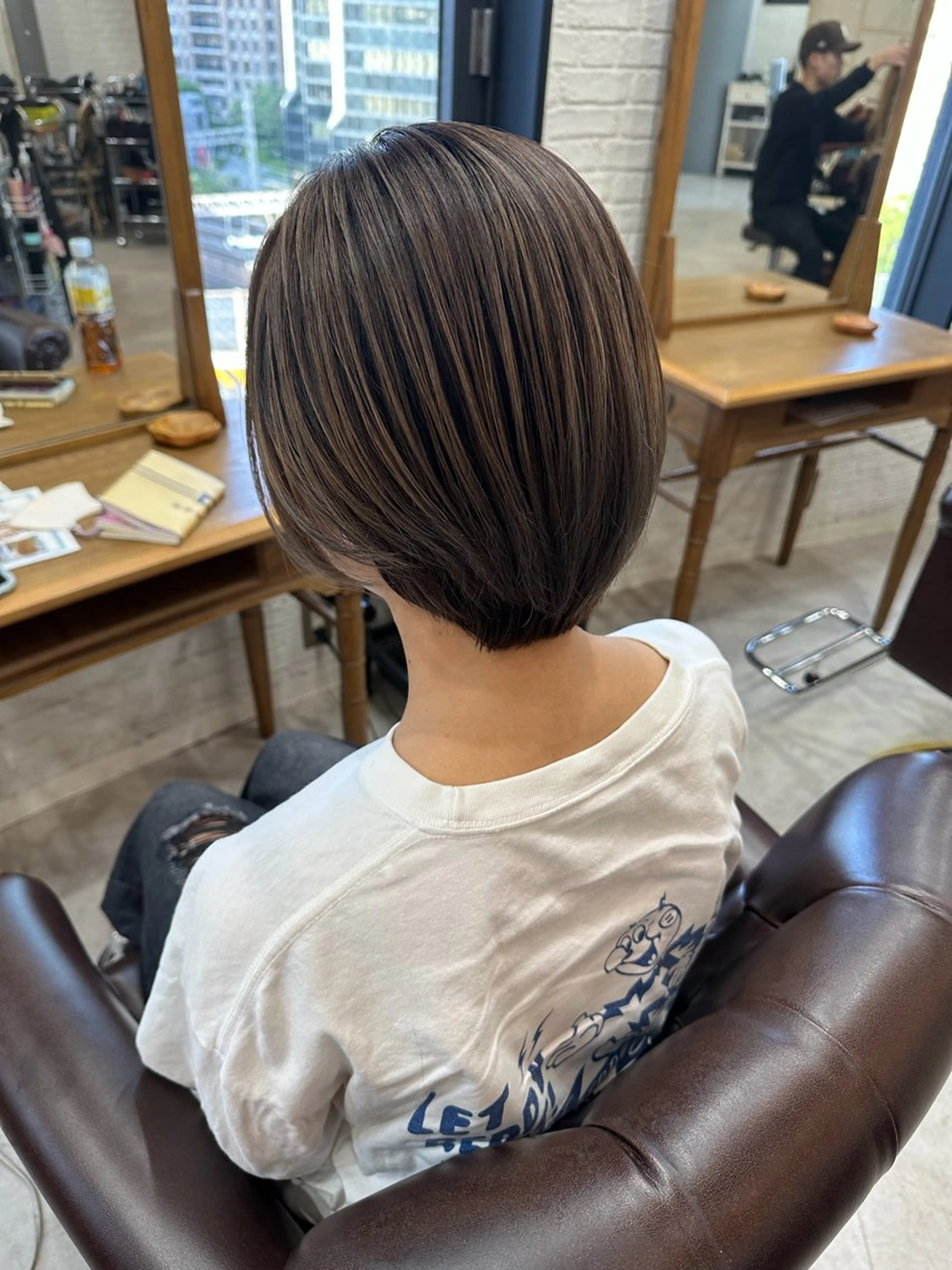 ショート ヘアカラー FUJII MARINのヘアスタイル